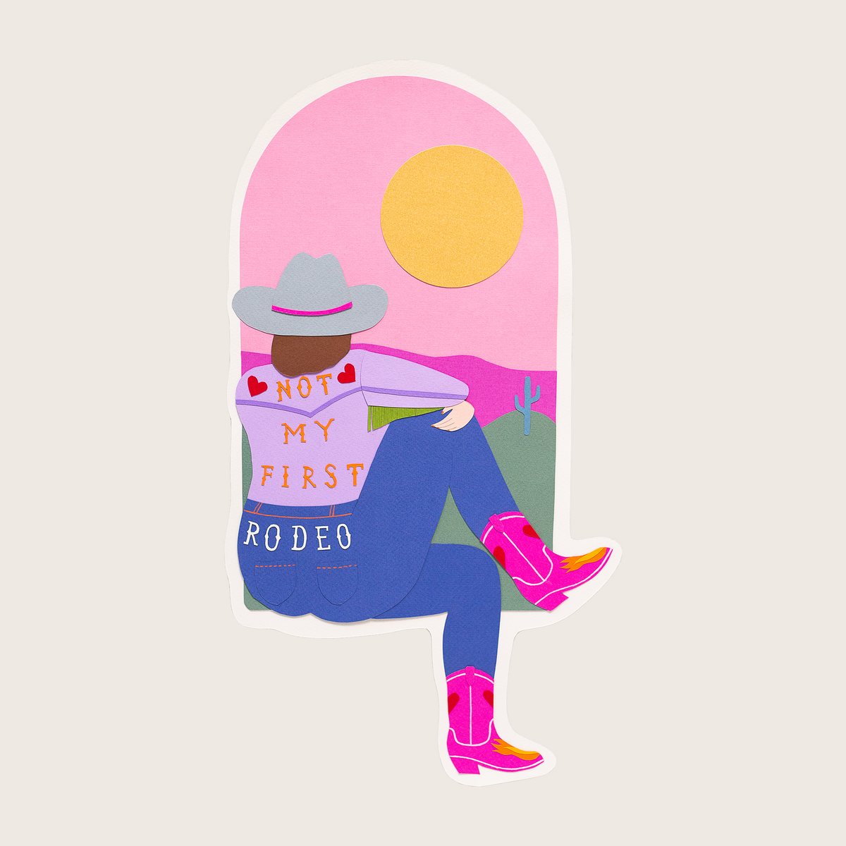 Not My First Rodeo Tote tote bag by Lonely Kids Club