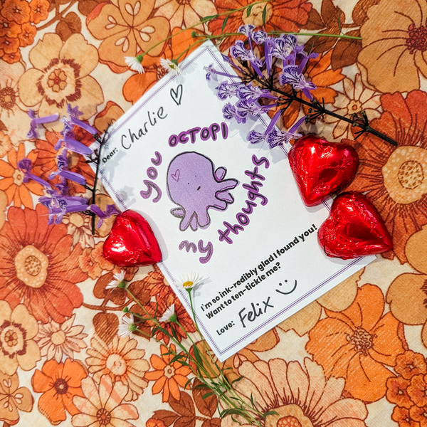 Octopi Valentine's Card