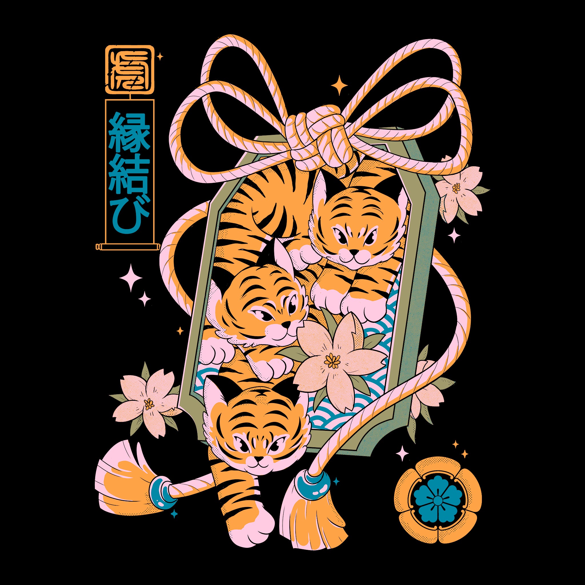 Omamuri Tigers Tee