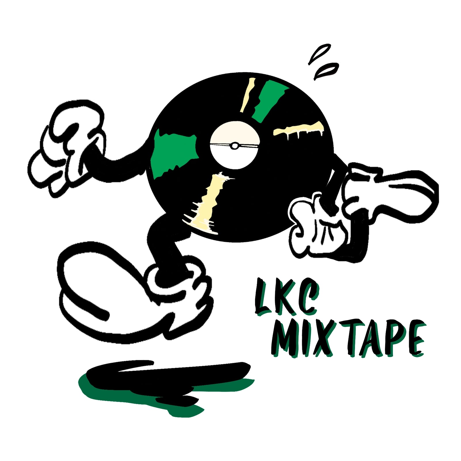 LKC Mixtape Running Record Tee