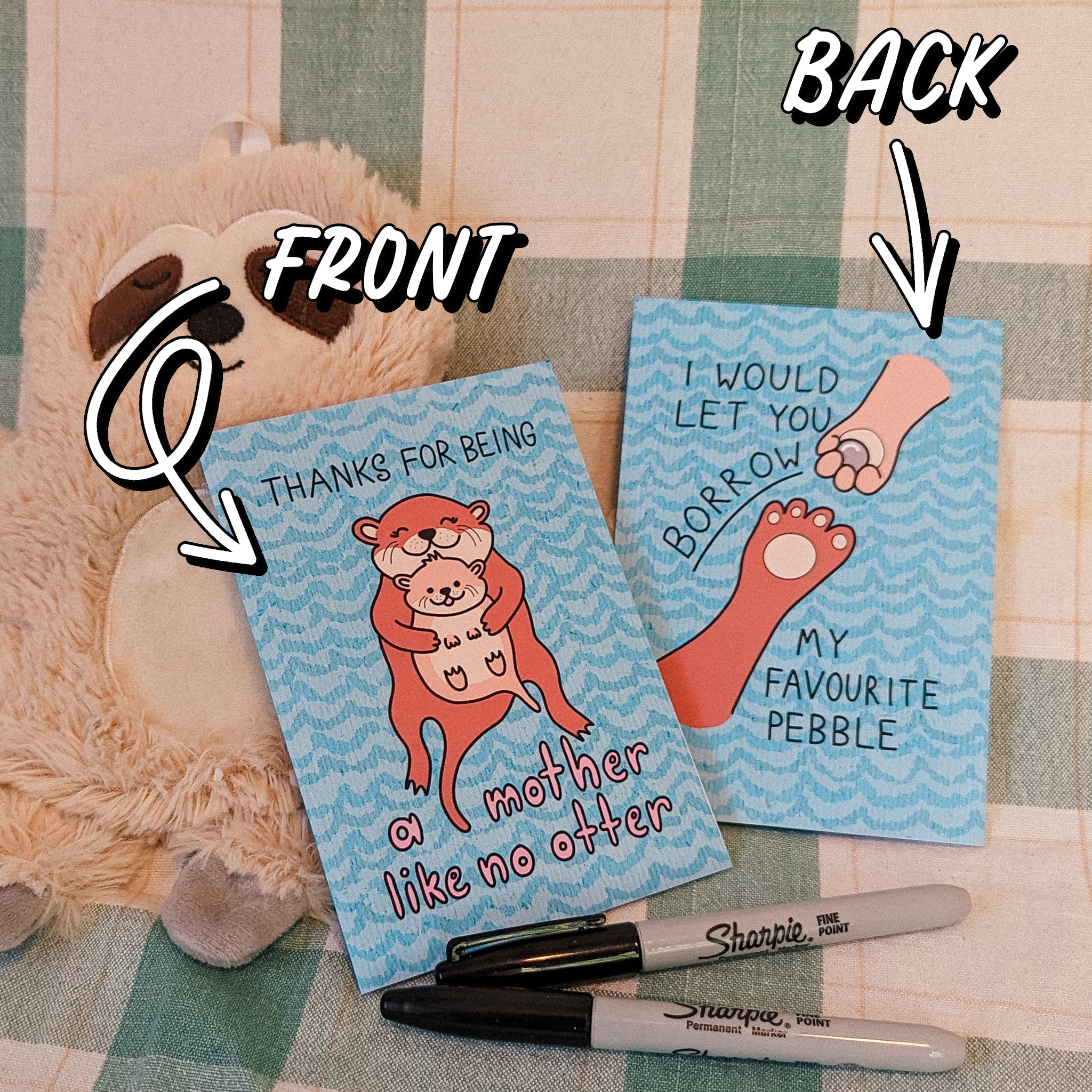 Mother Like No Otter Greeting Card