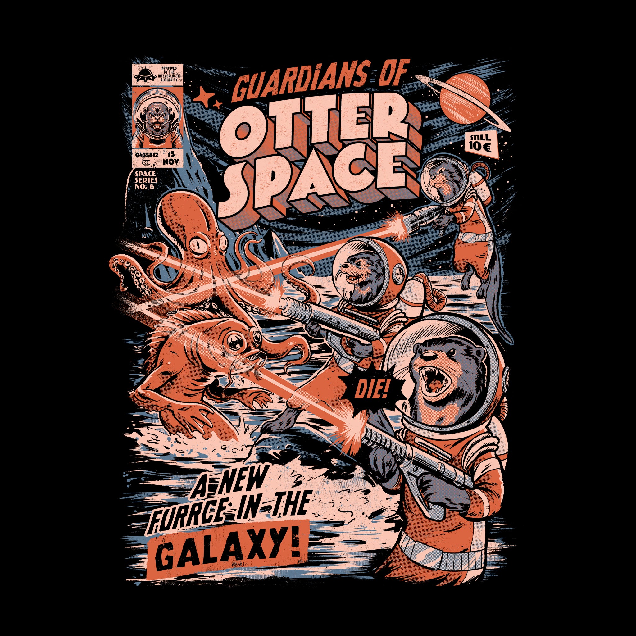 Otter Space Tee