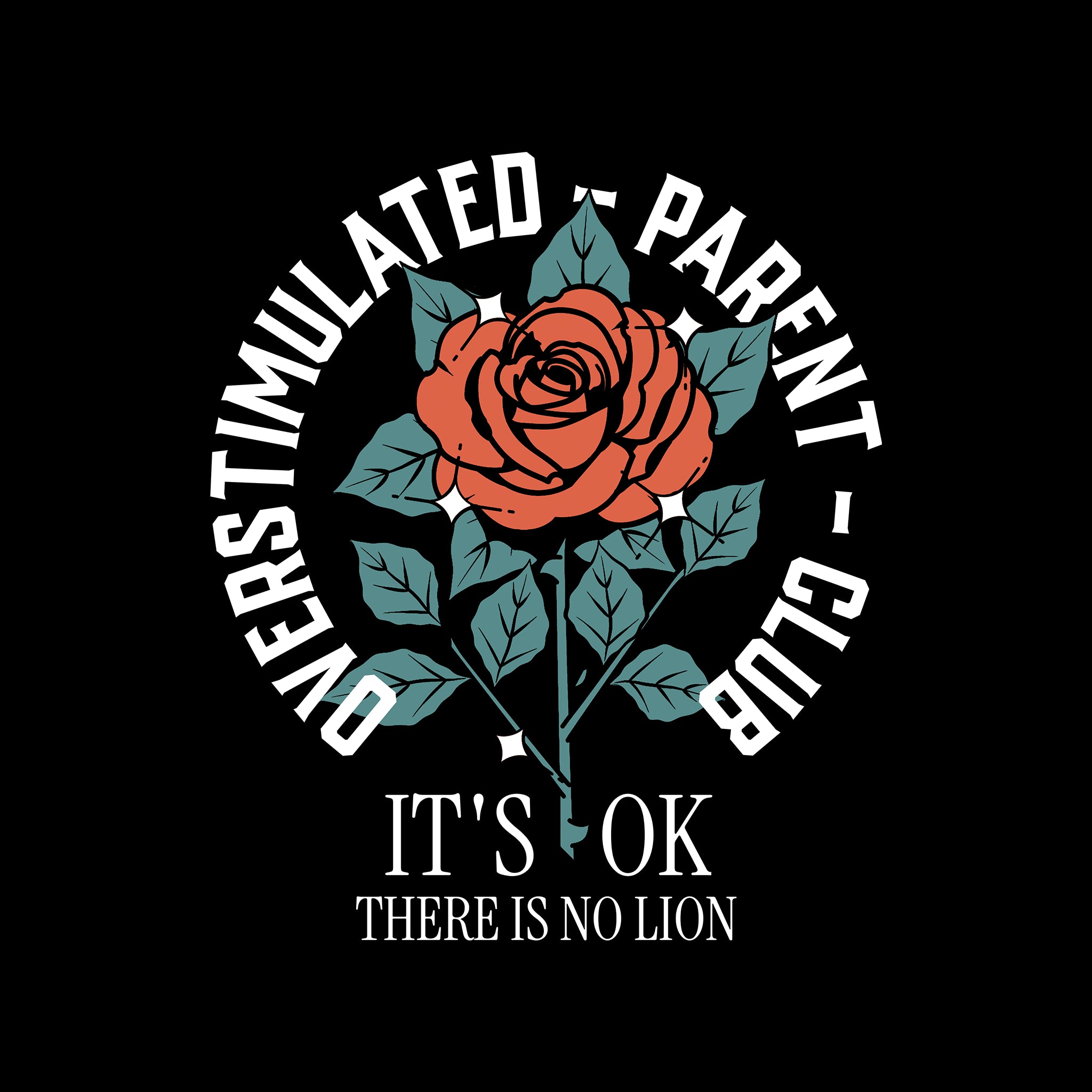 Overstimulated Parent Club Tee