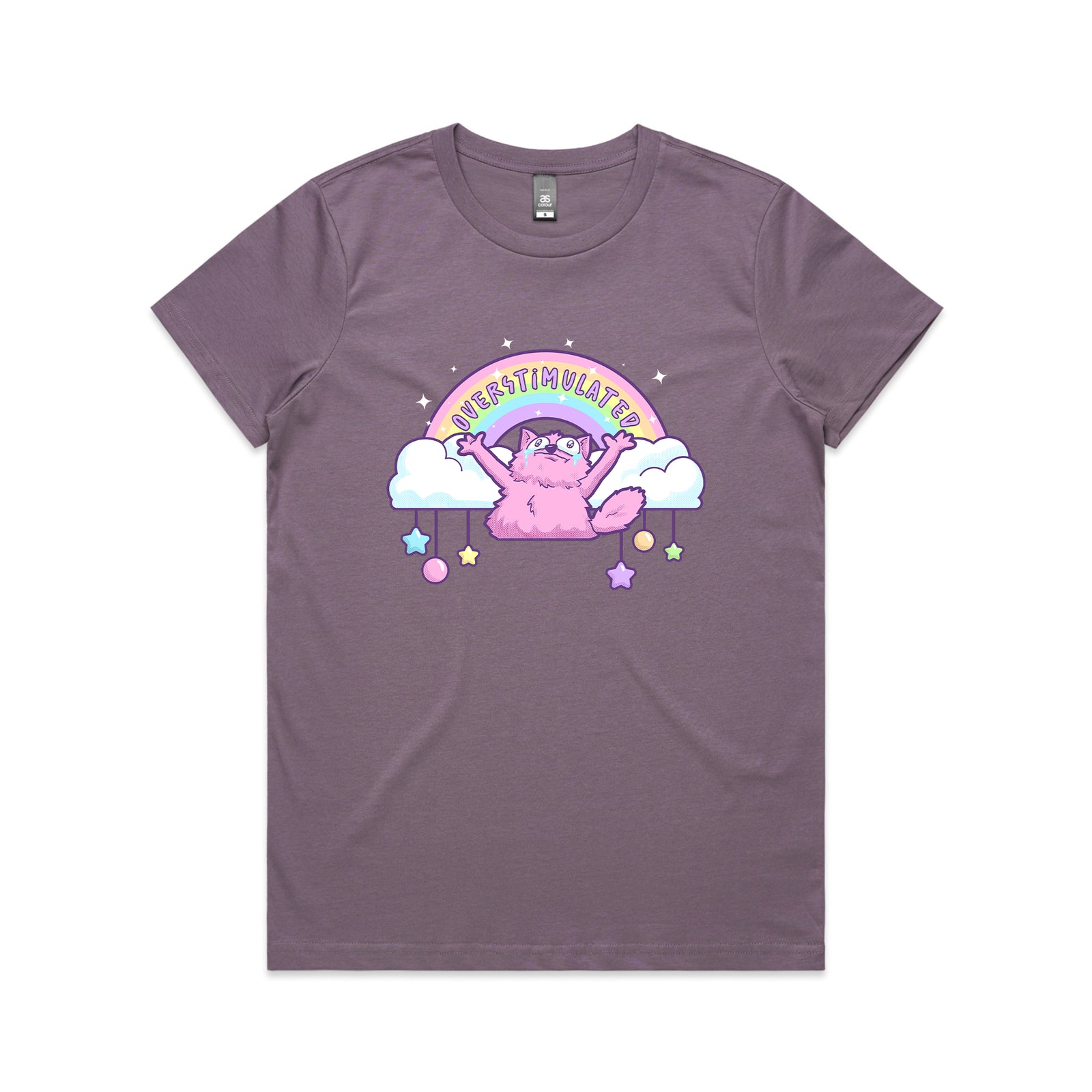 Overstimulated Rainbow Tee