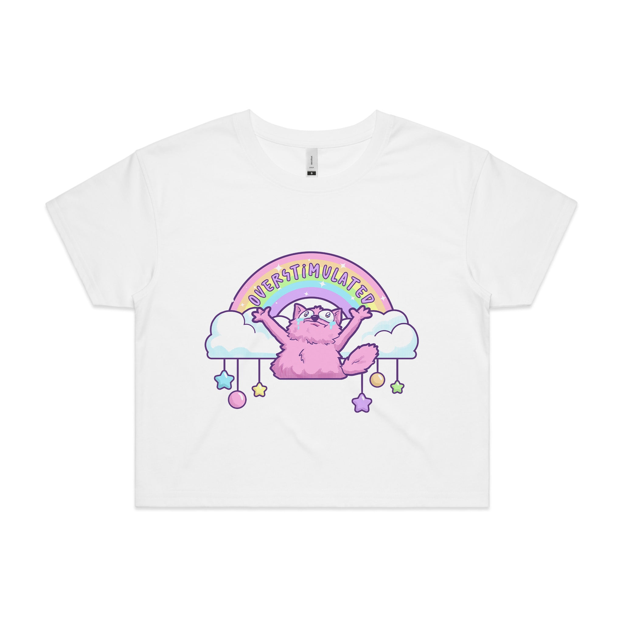 Overstimulated Rainbow Tee