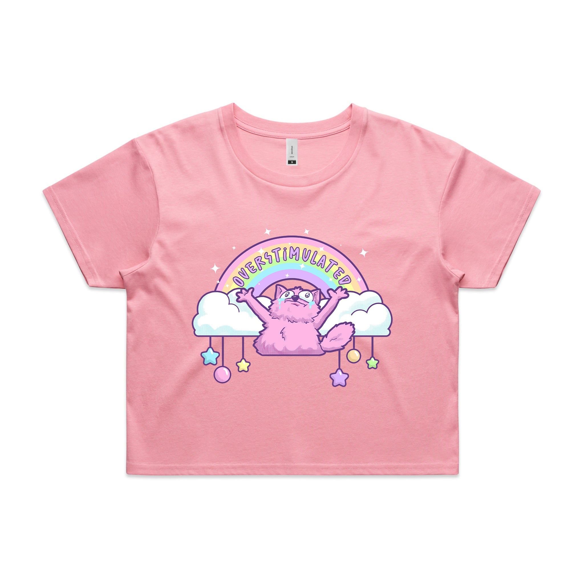 Overstimulated Rainbow Tee