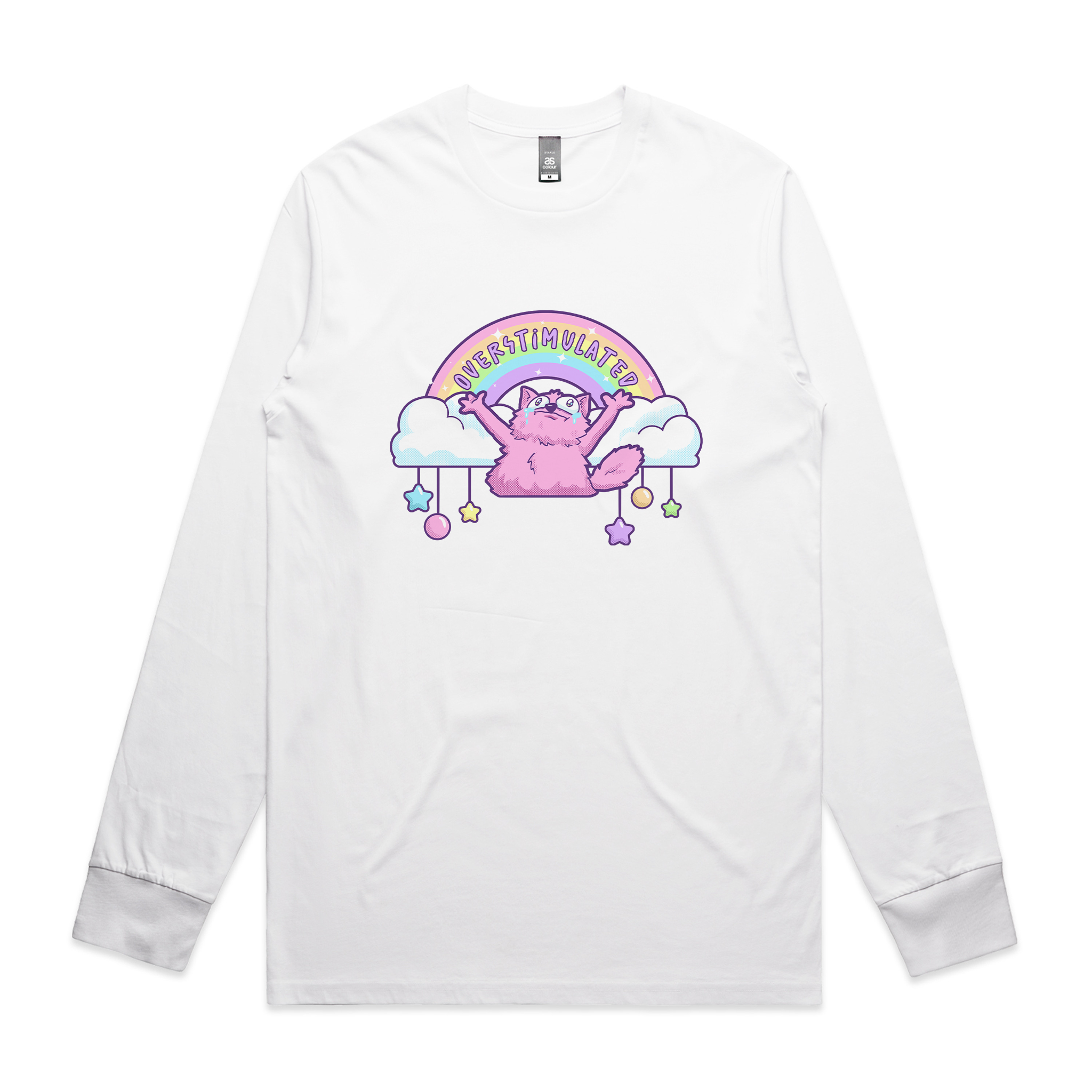 Overstimulated Rainbow Tee