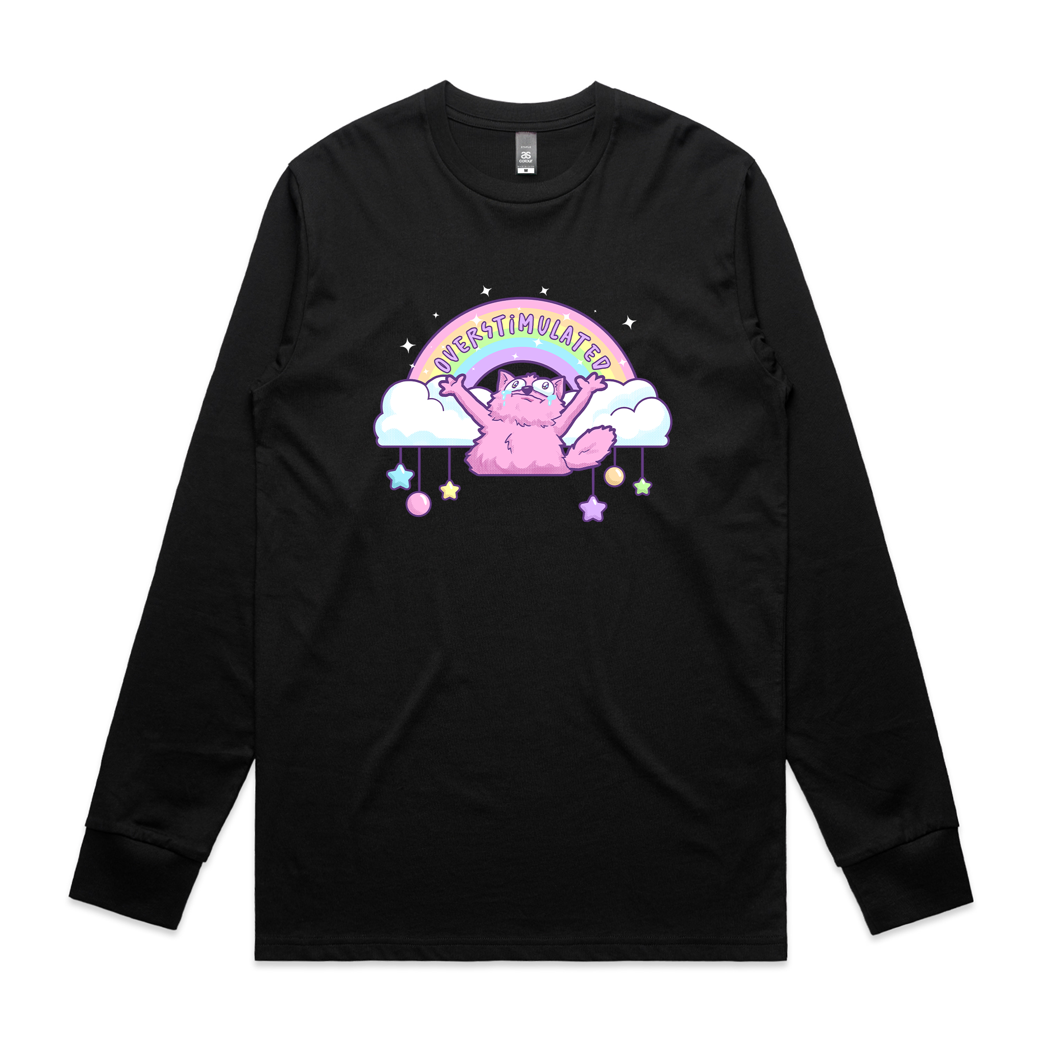 Overstimulated Rainbow Tee