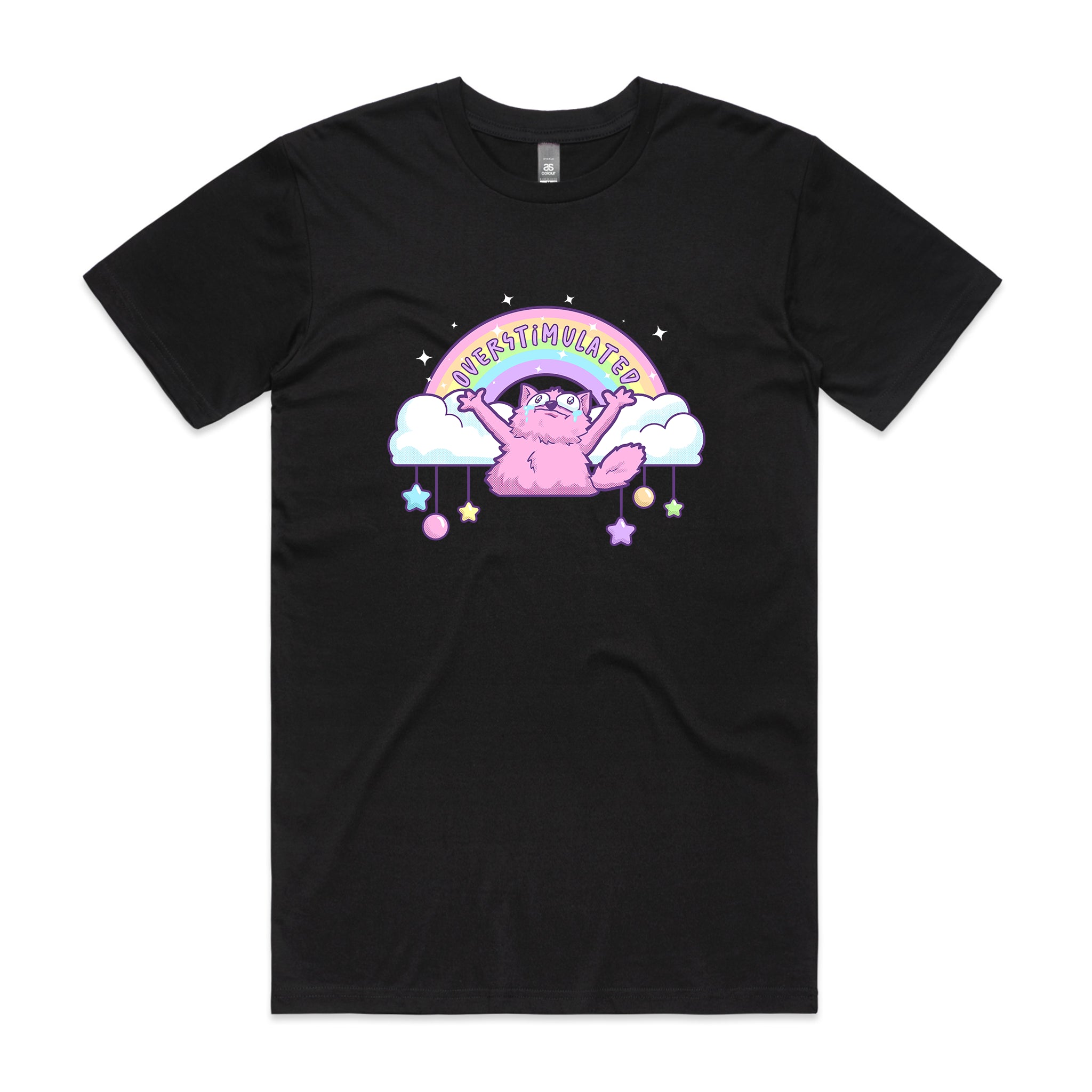 Overstimulated Rainbow Tee