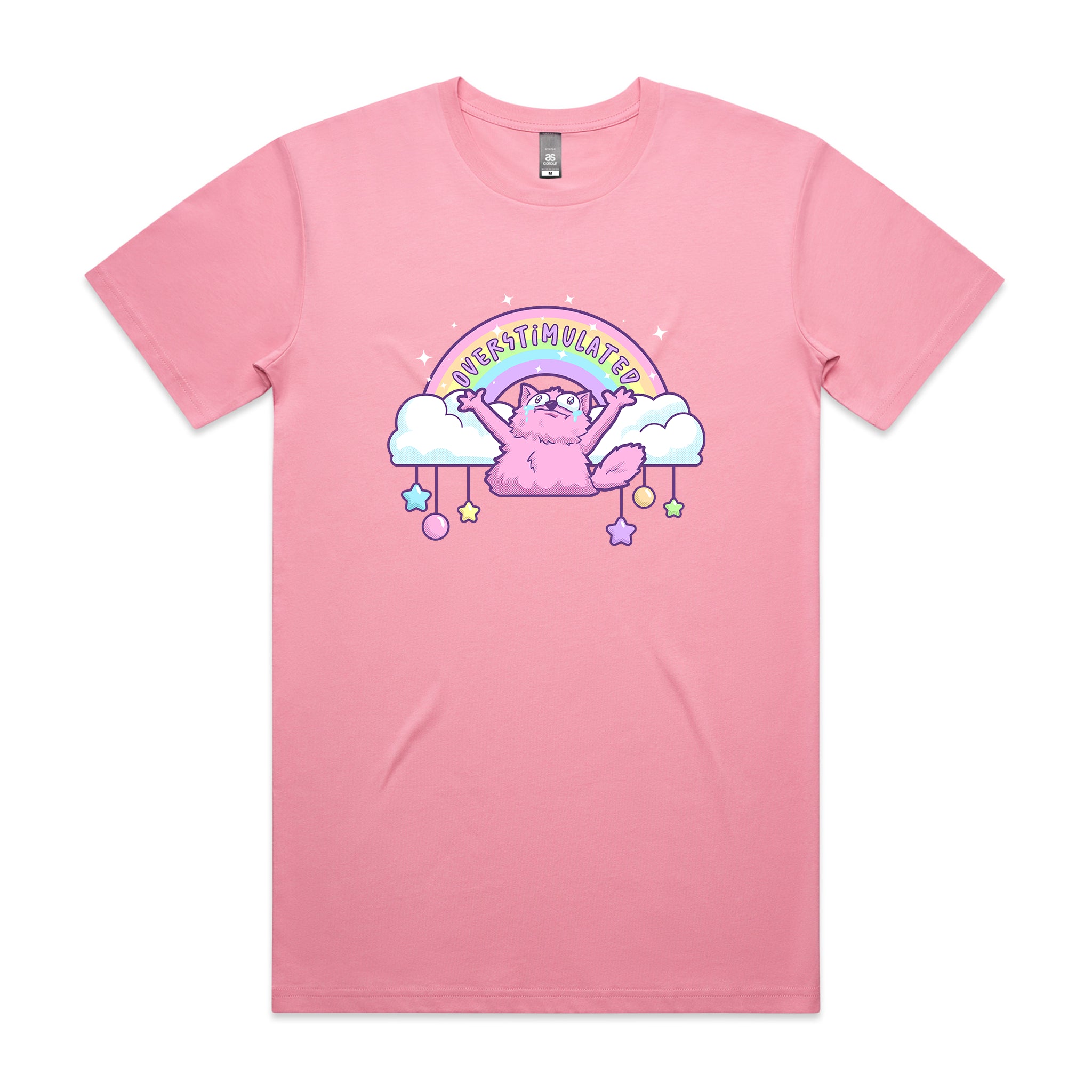 Overstimulated Rainbow Tee