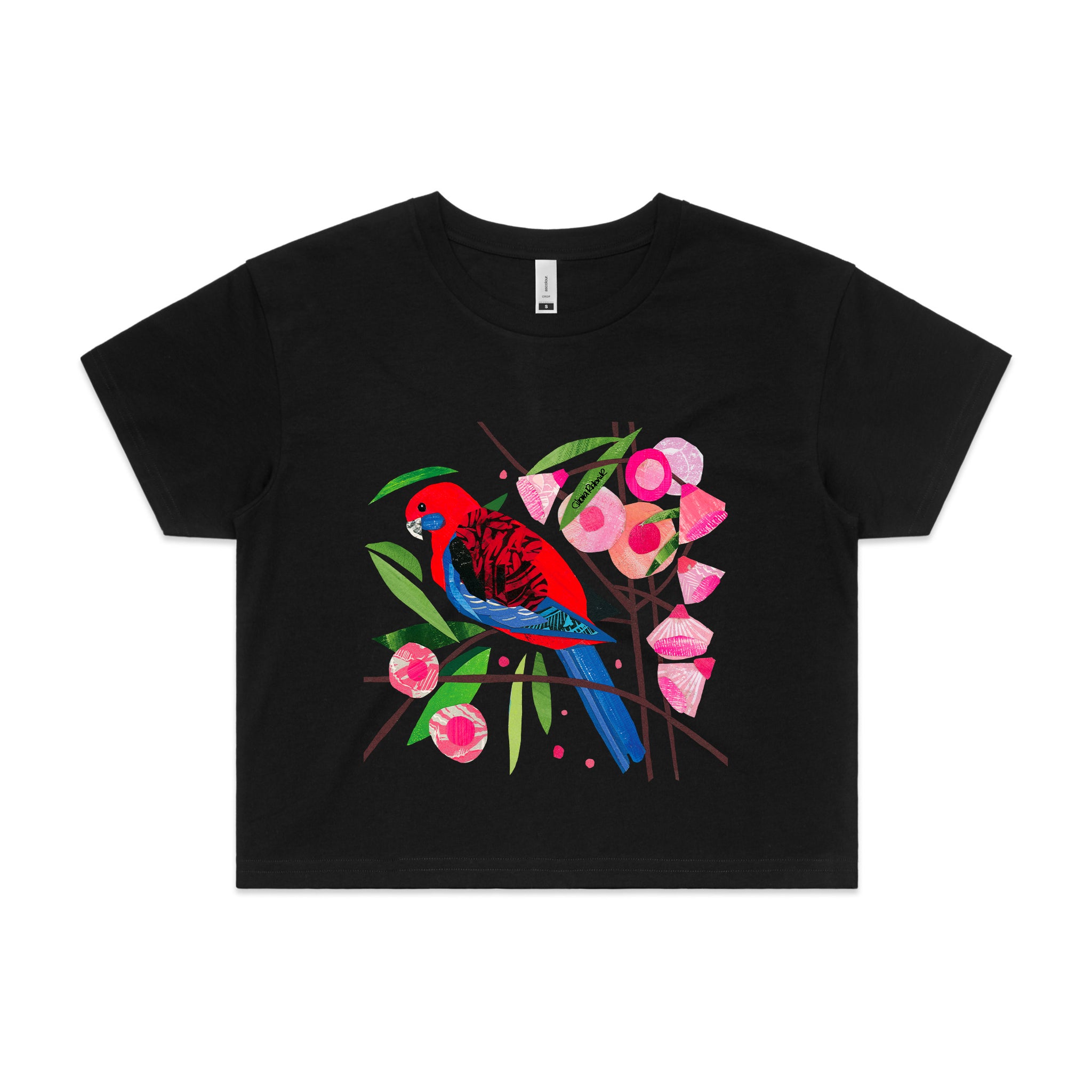 Paper Crimson Rosella Tee