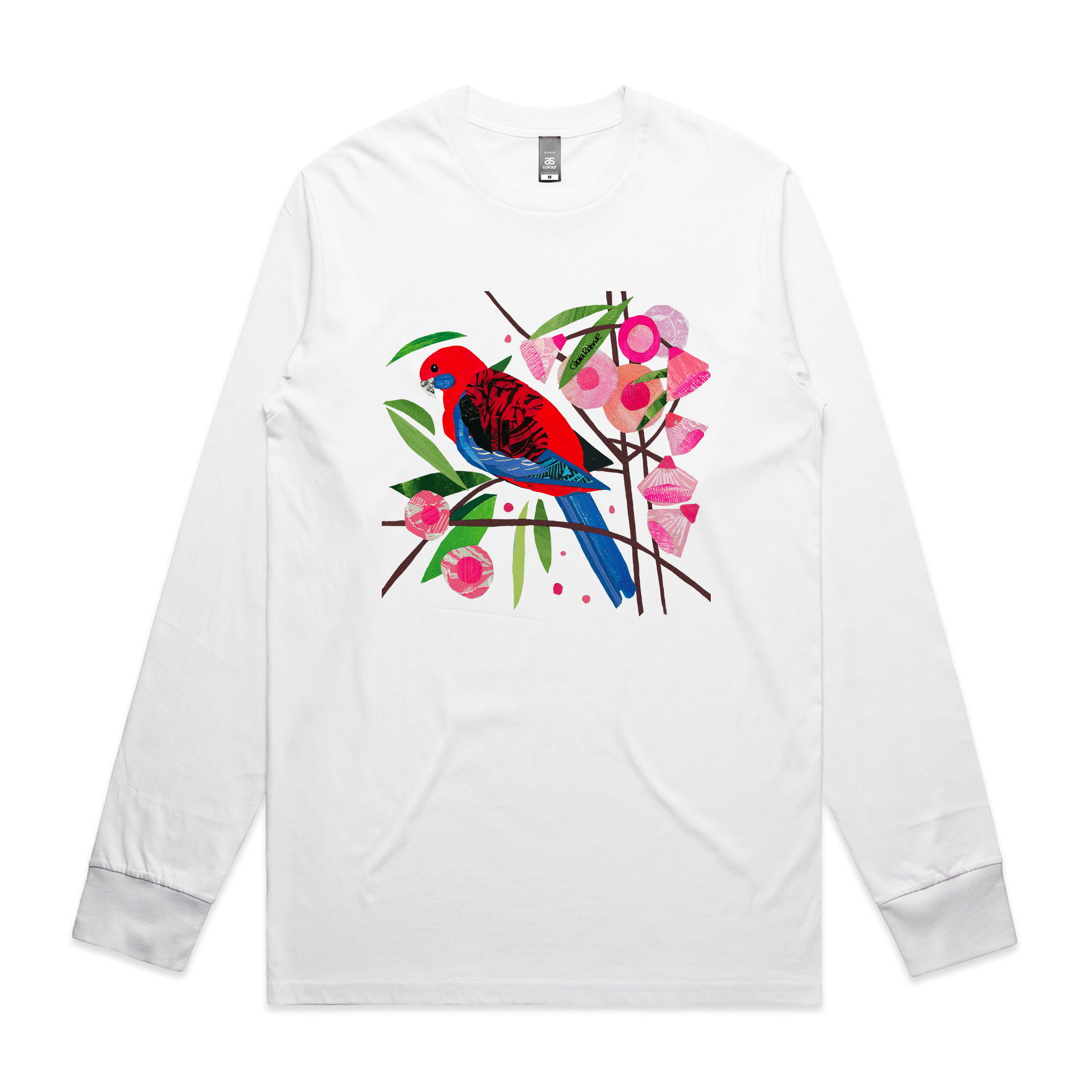 Paper Crimson Rosella Tee