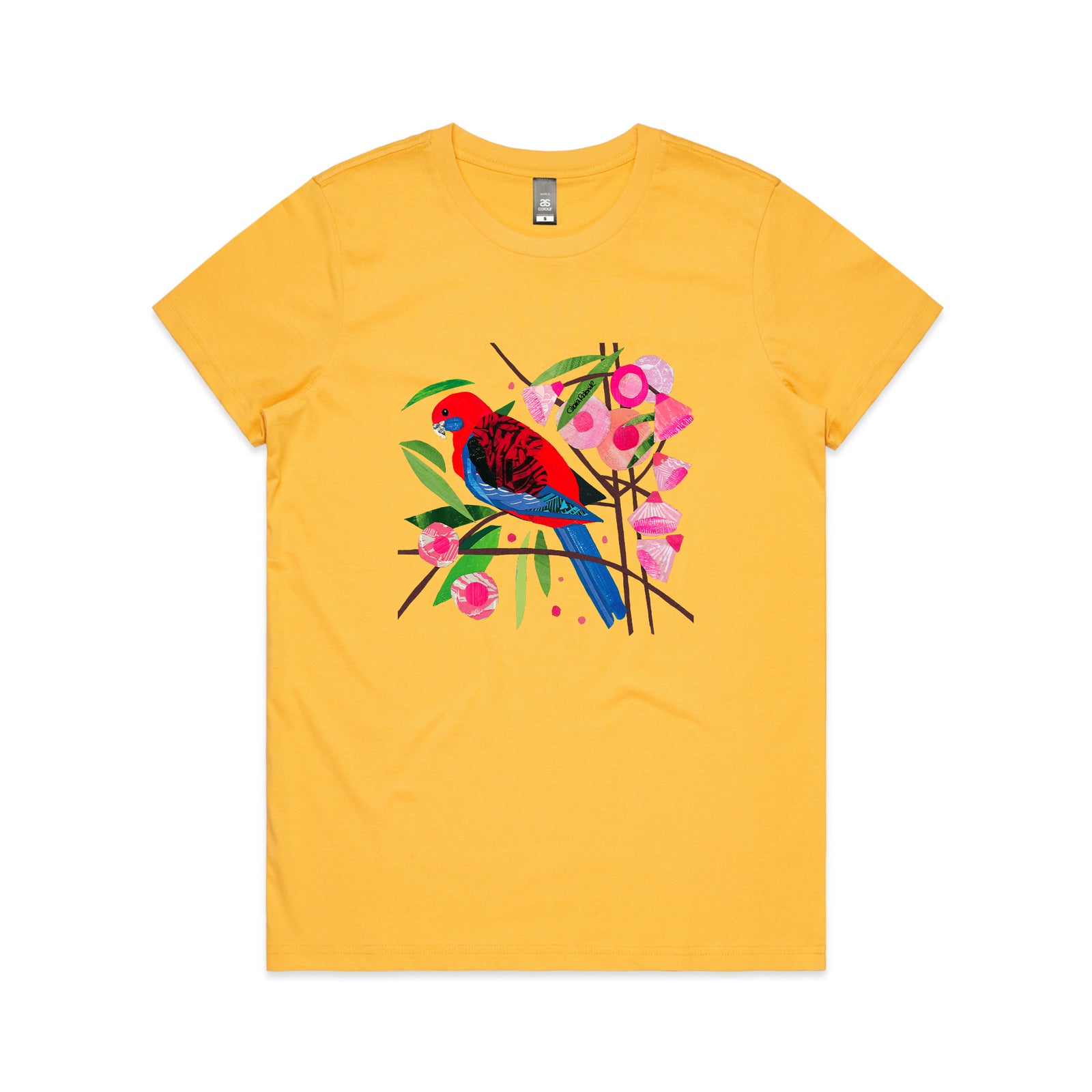 Paper Crimson Rosella Tee