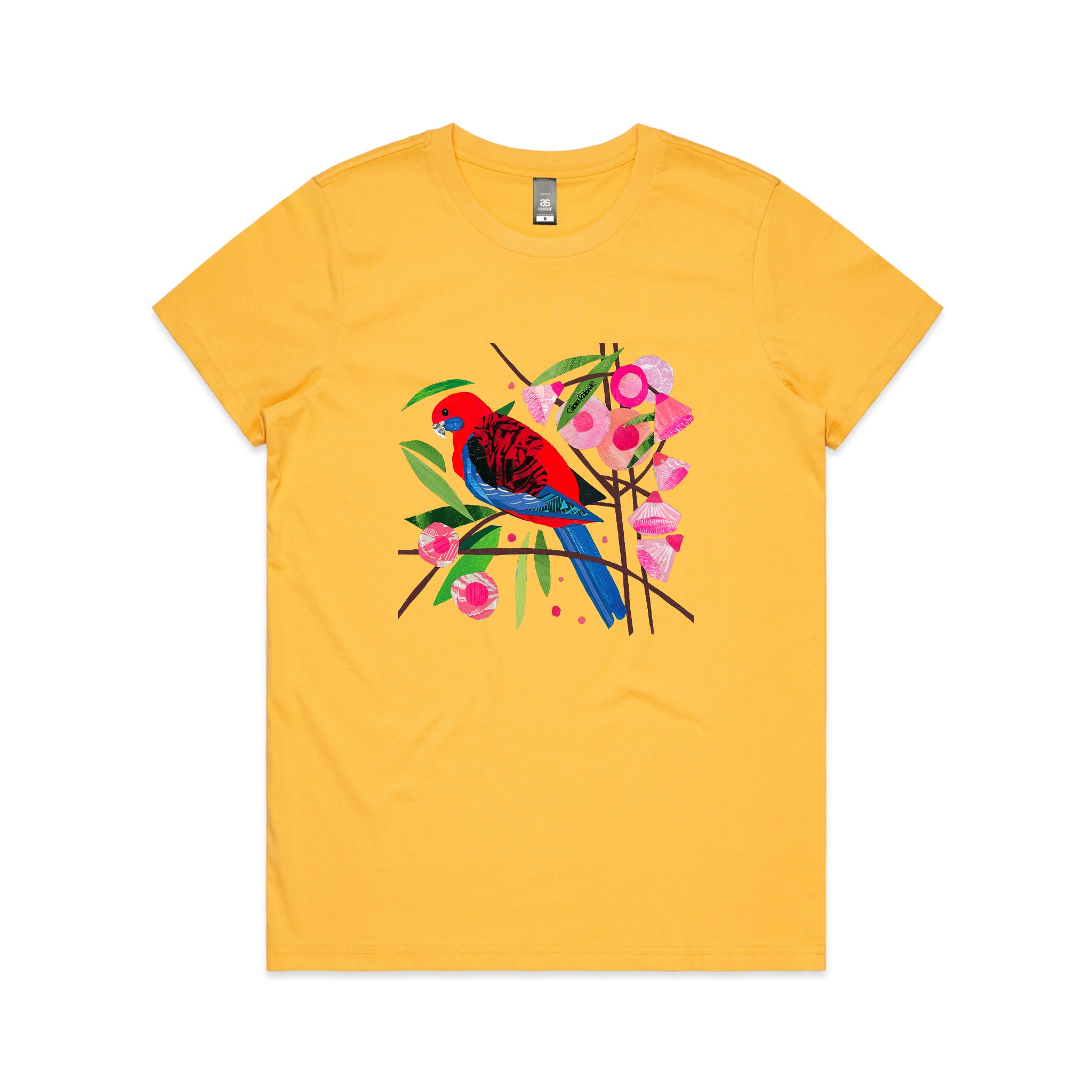 Paper Crimson Rosella Tee