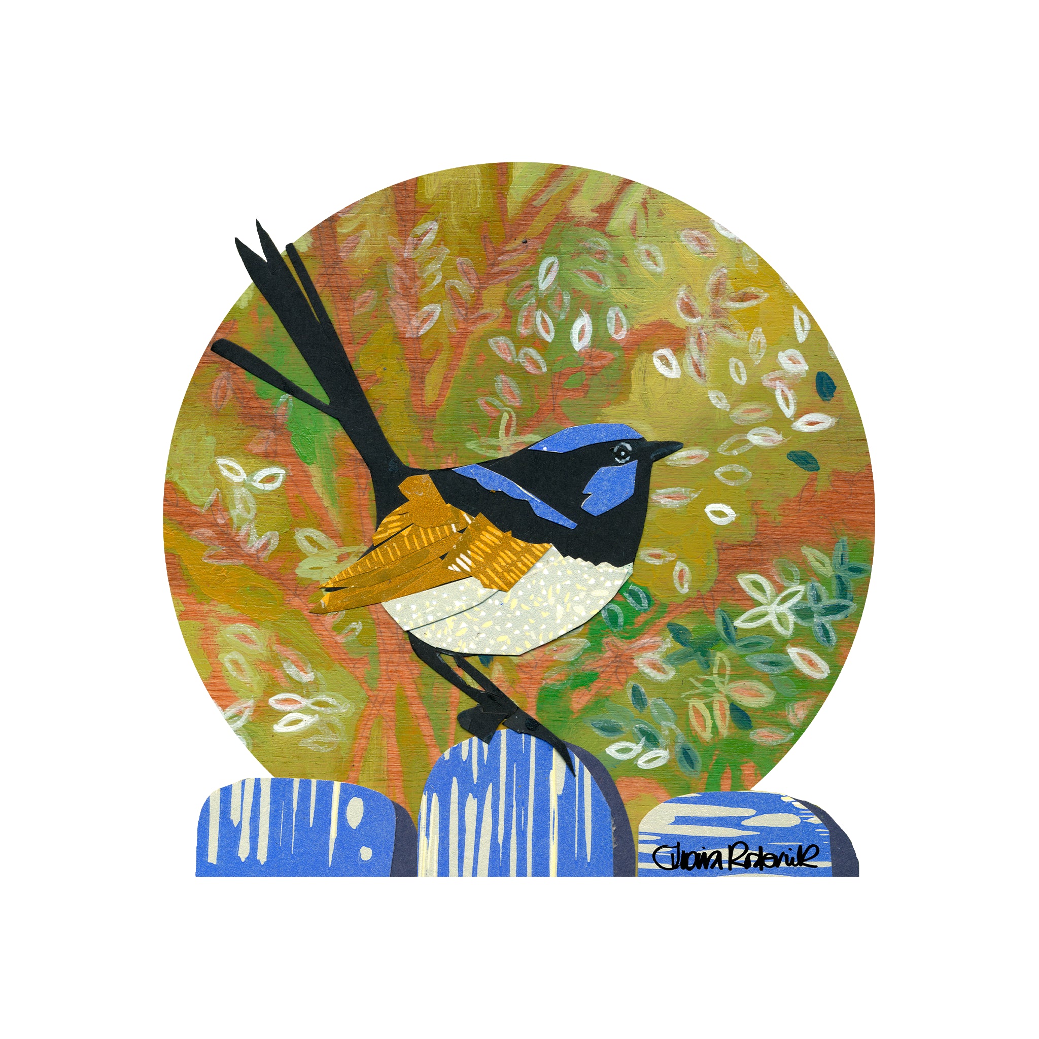 Paper Fairy Wren Tee