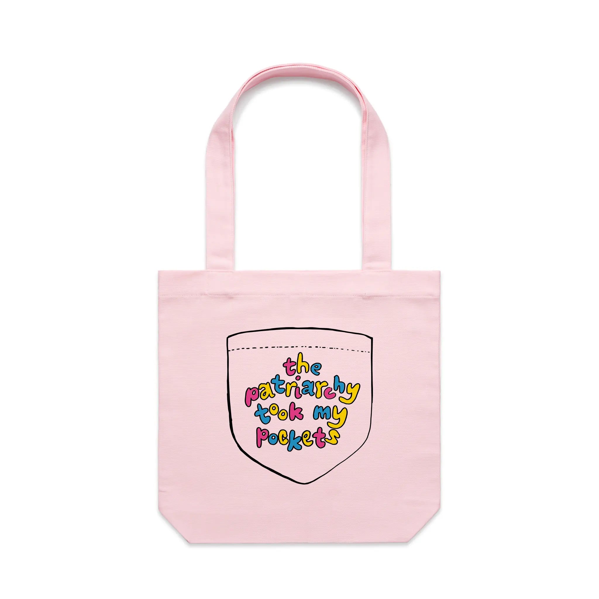 Patriarchy Took My Pockets Tote