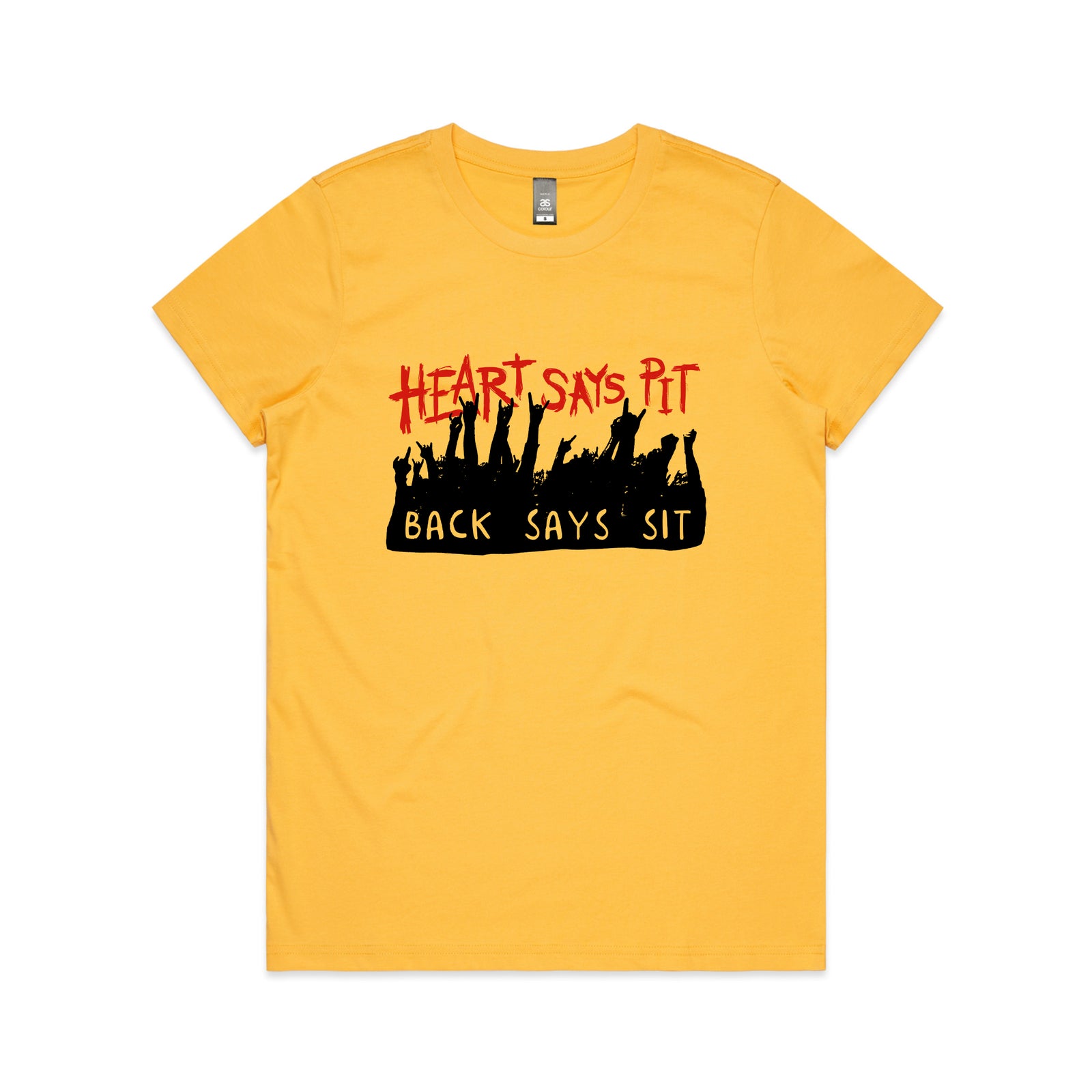 Heart Says Pit Tee