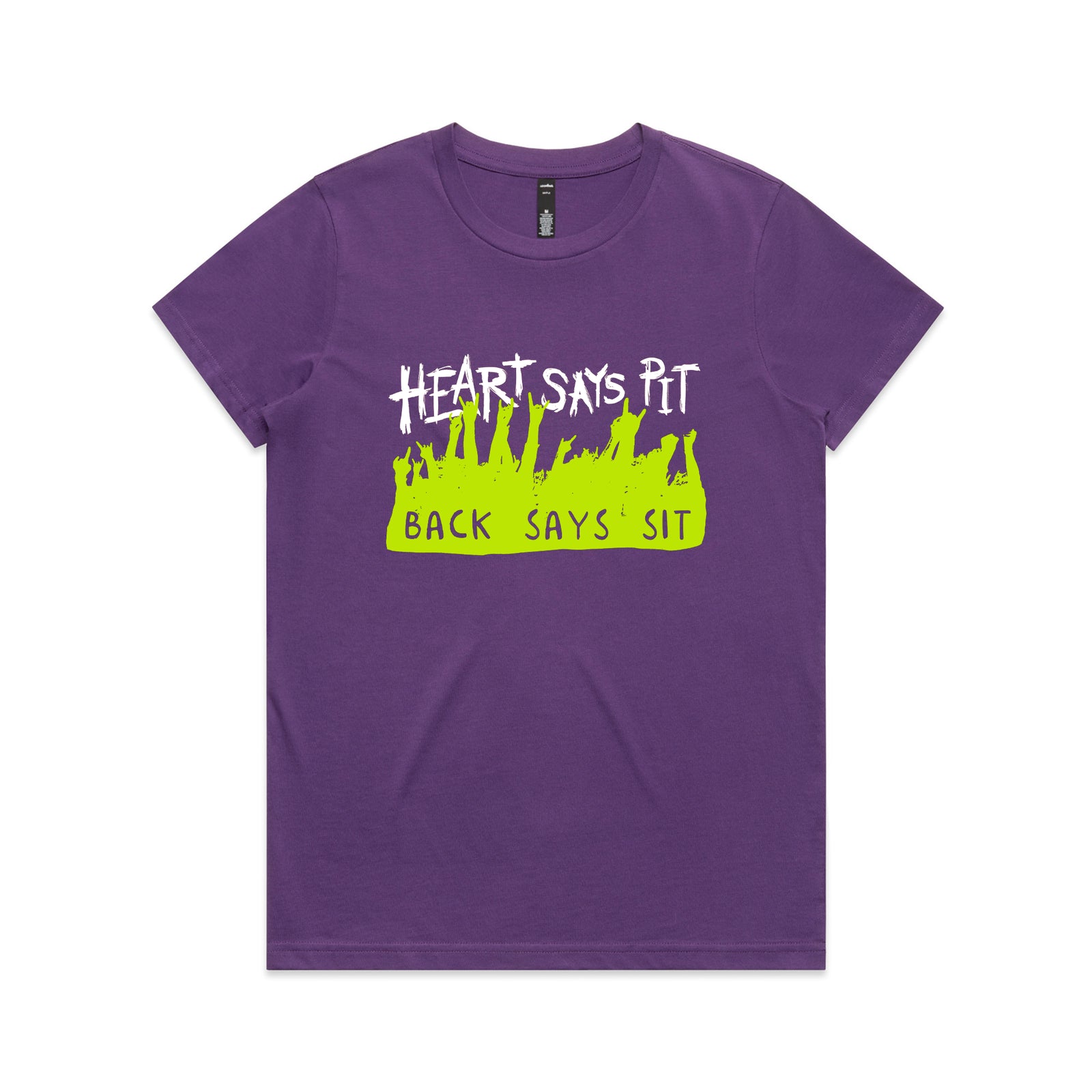 Heart Says Pit Tee