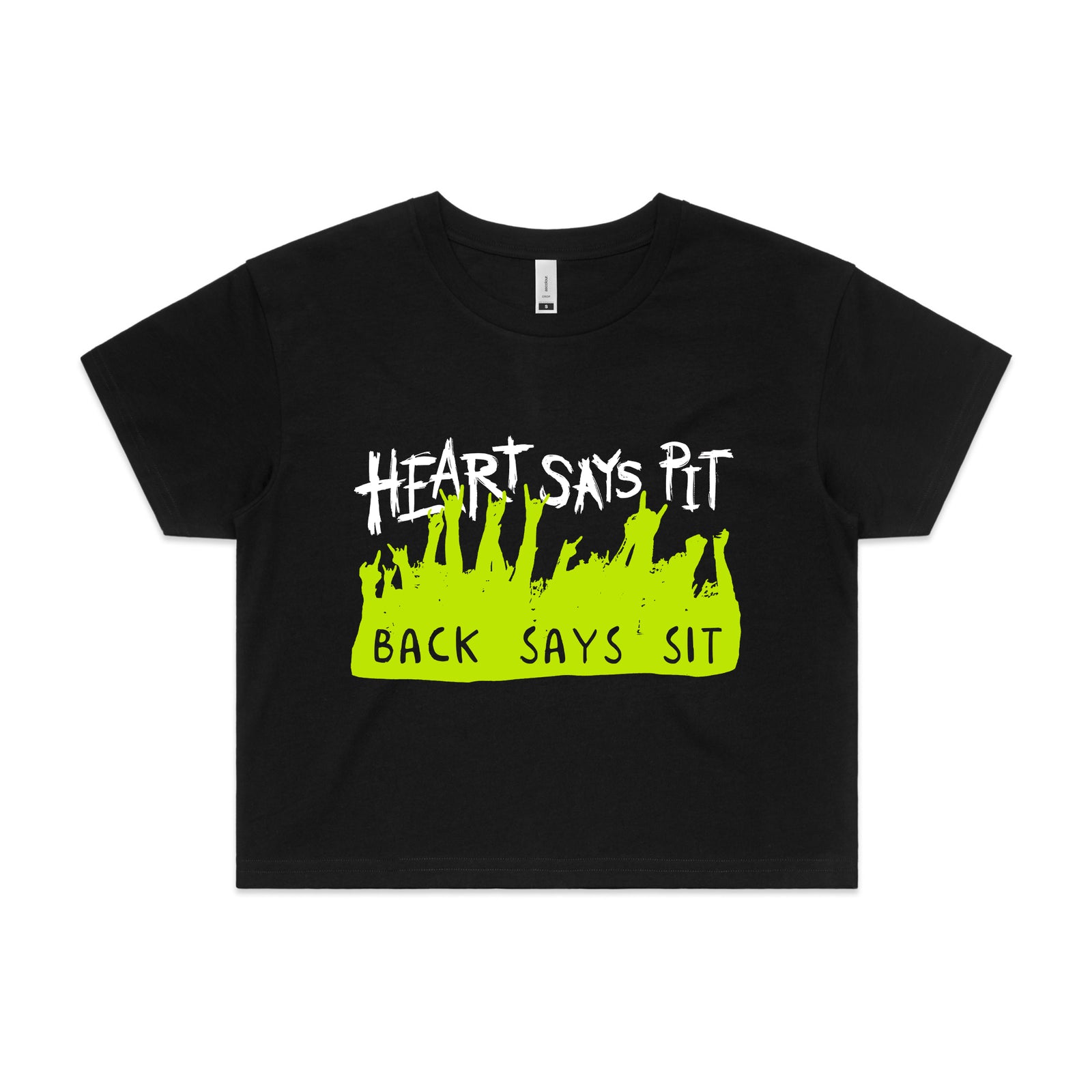 Heart Says Pit Tee