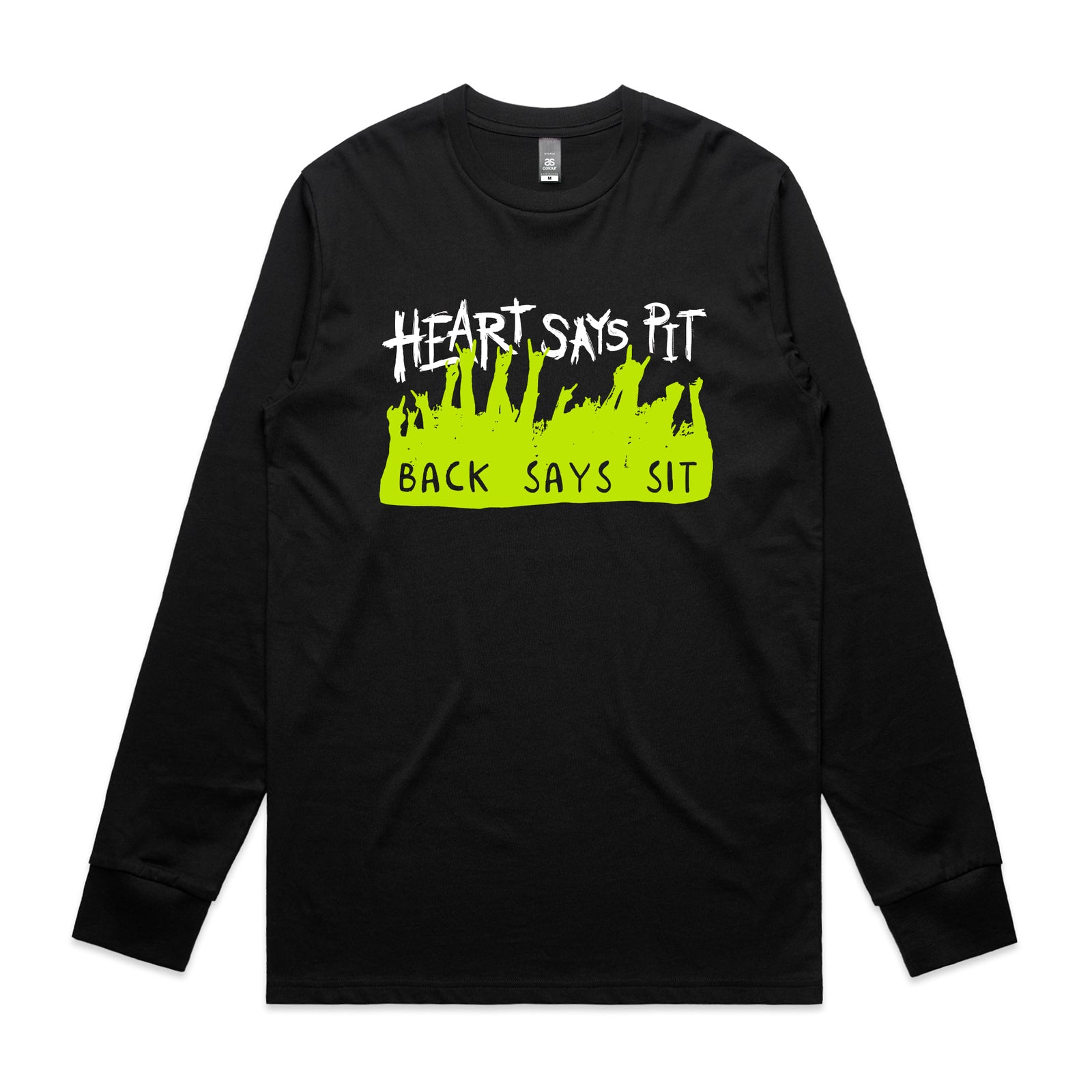 Heart Says Pit Tee