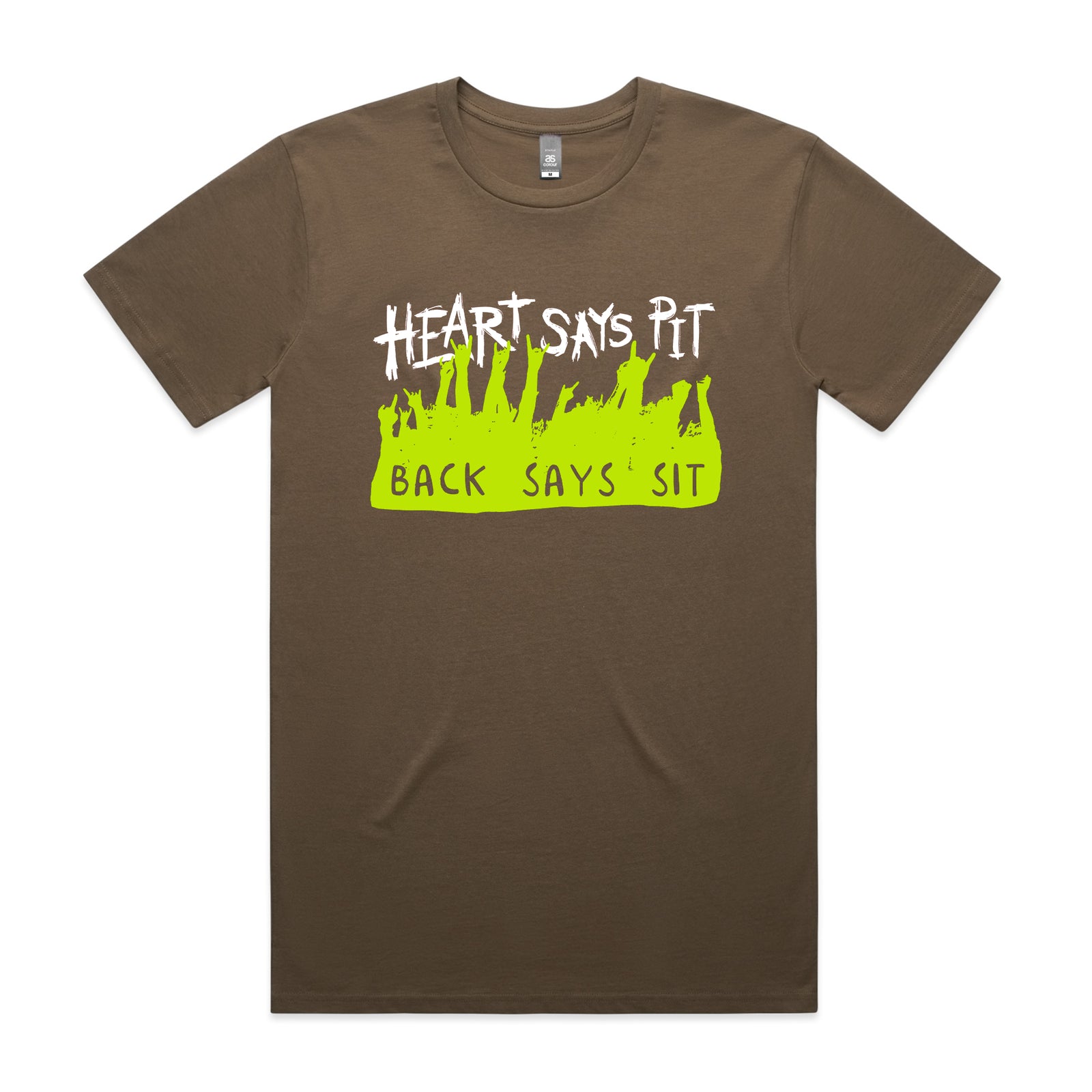 Heart Says Pit Tee