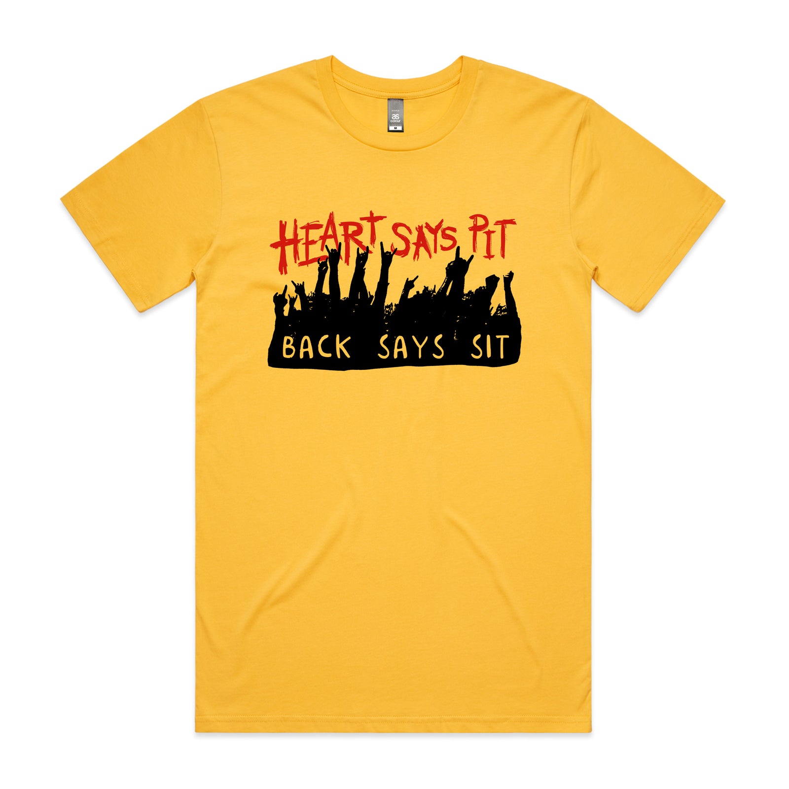 Heart Says Pit Tee
