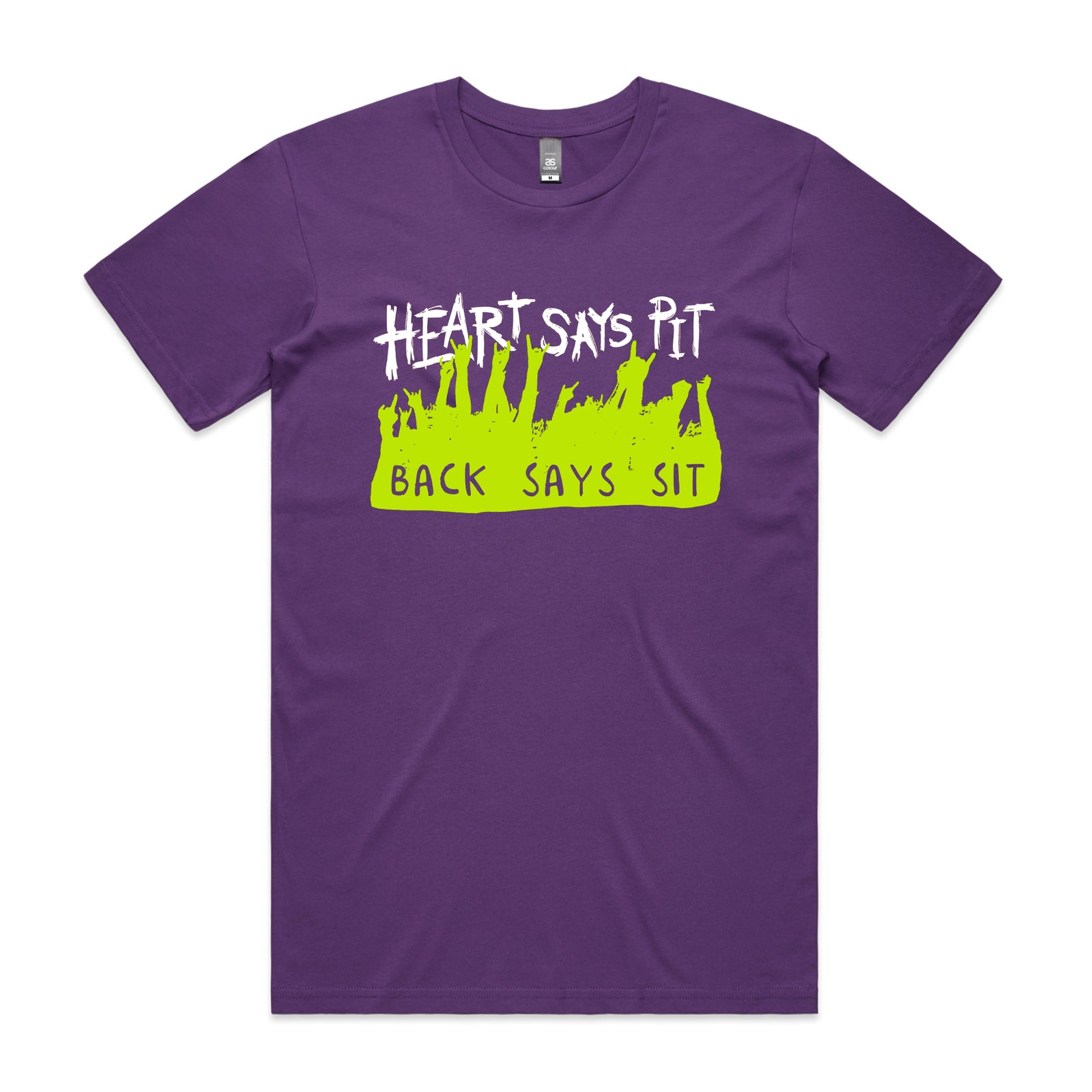 Heart Says Pit Tee