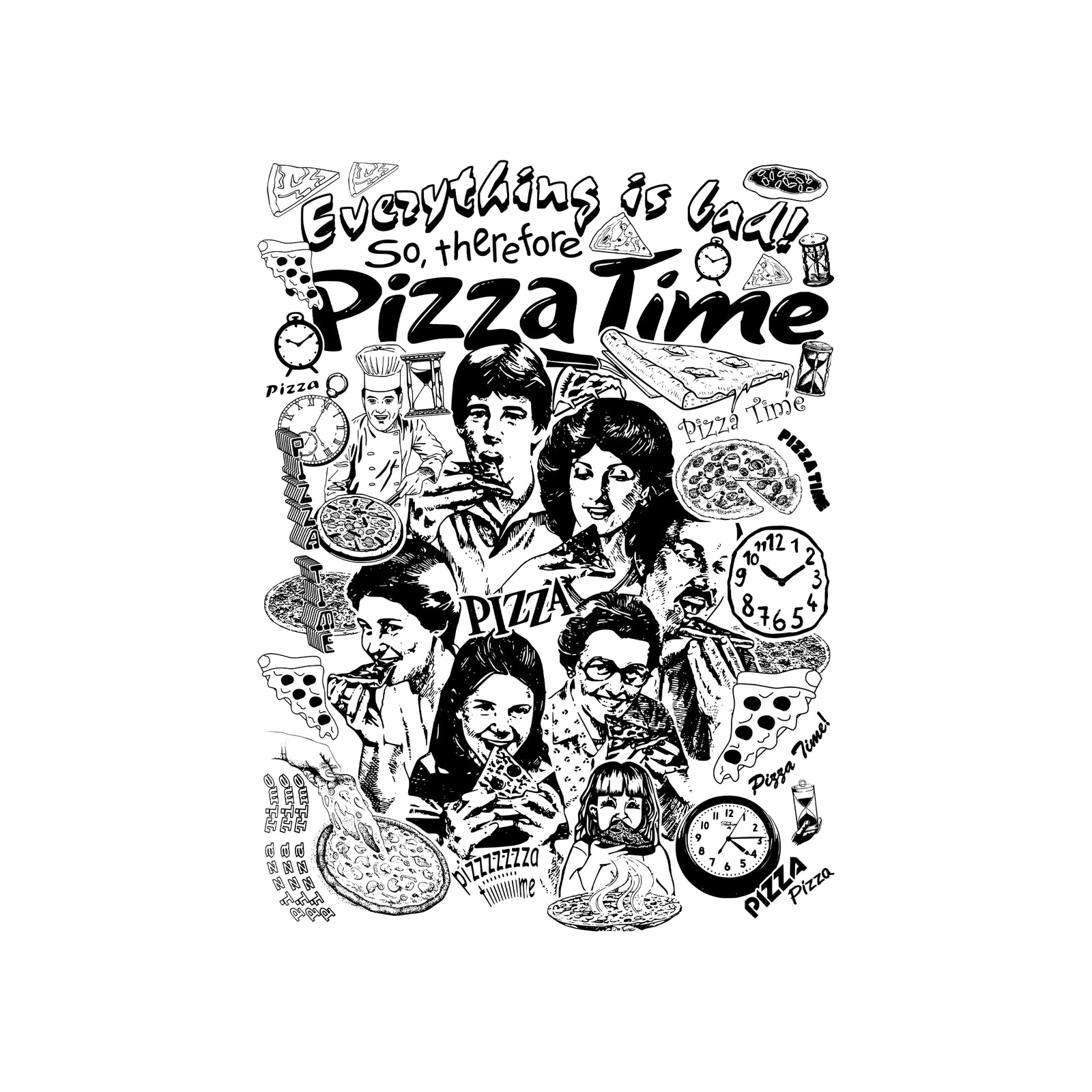 Pizza Time Tee