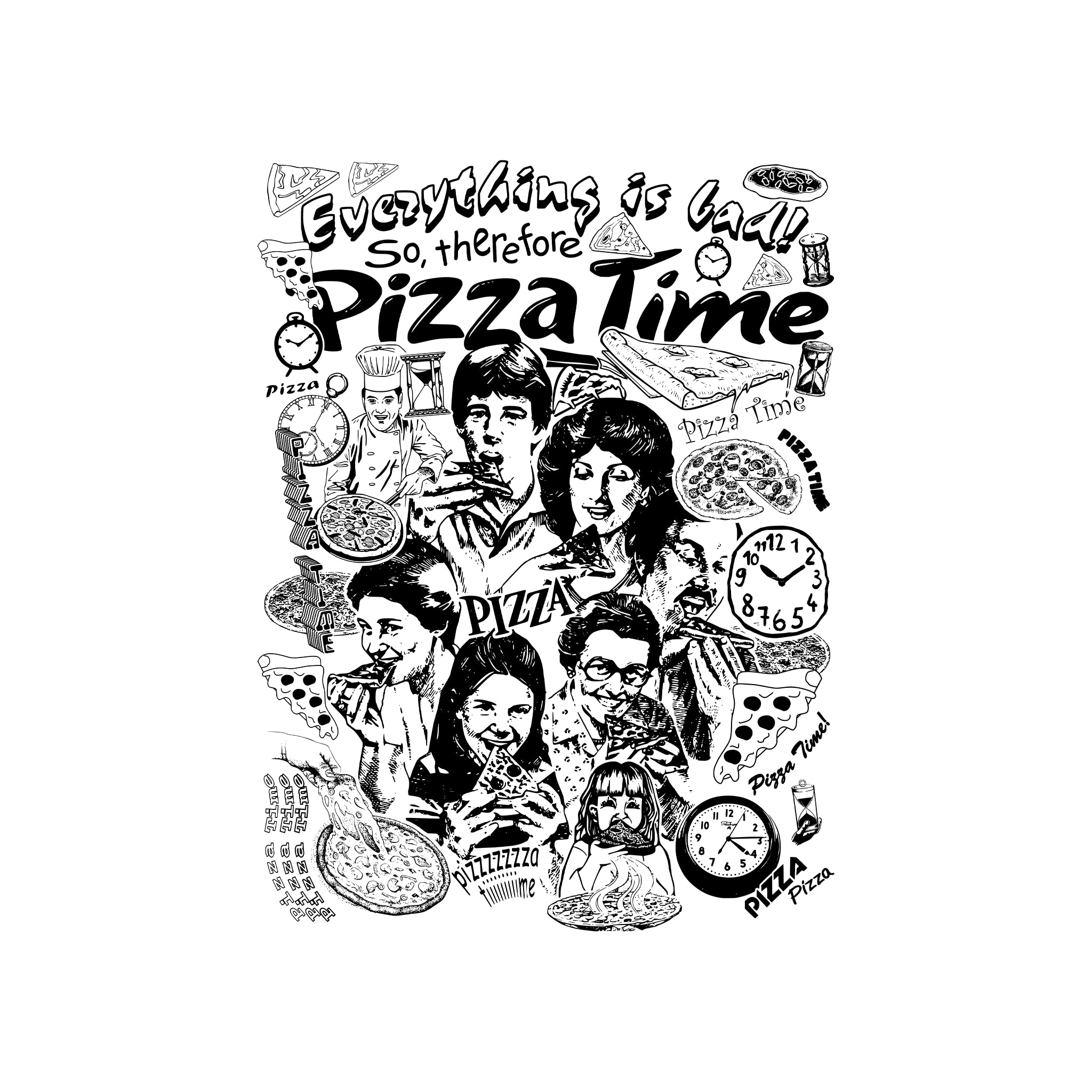 Pizza Time Tee