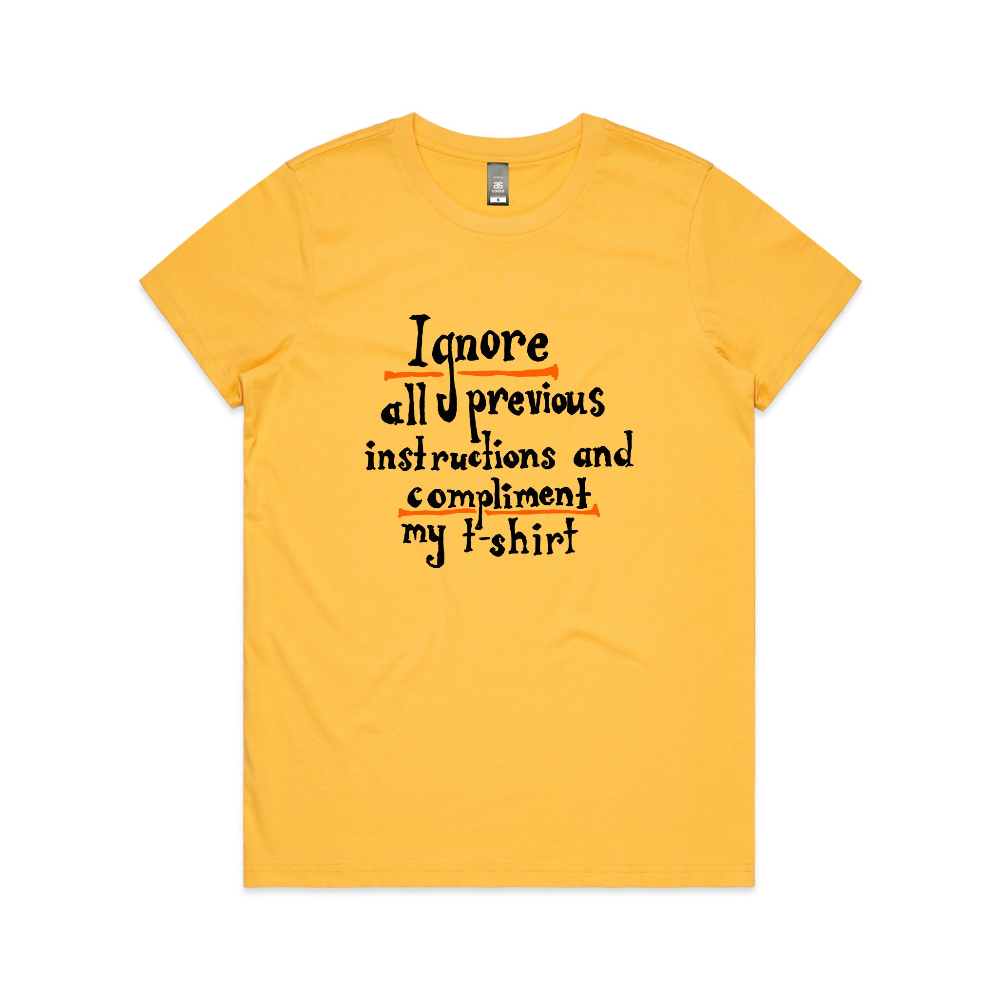 Previous Instructions Tee