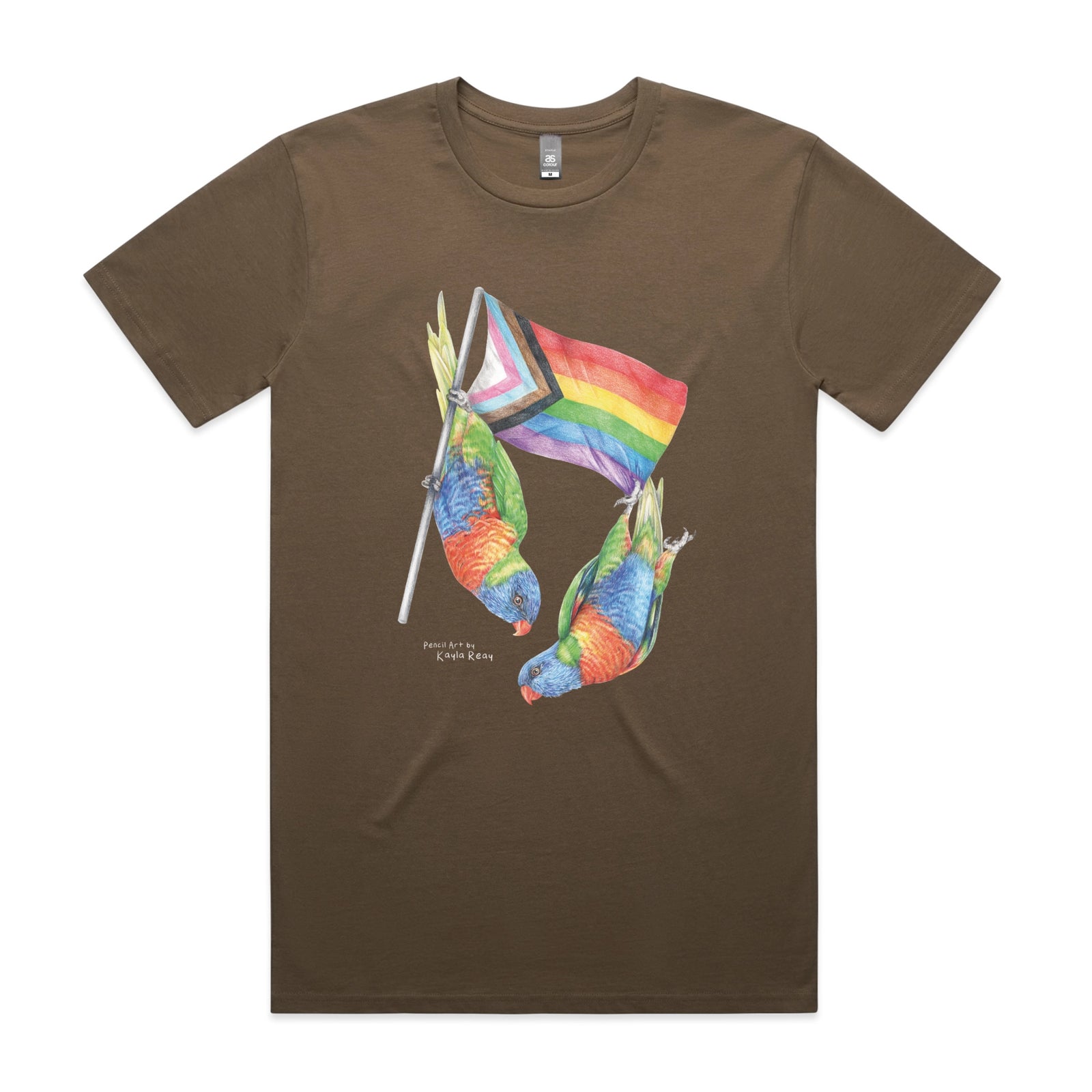 Pride Flag & Lorikeets Tee