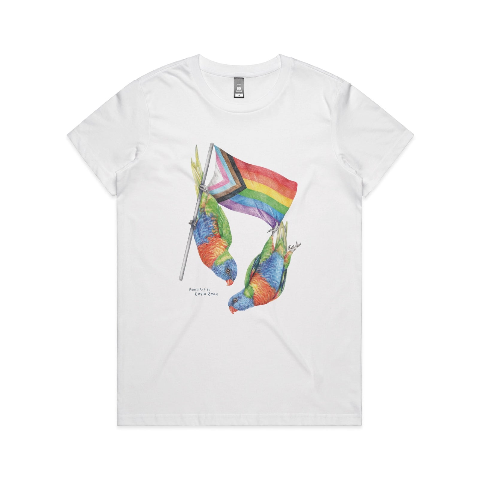 Pride Flag & Lorikeets Tee