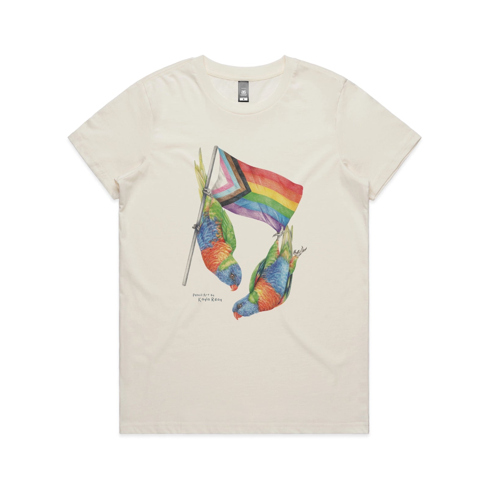 Pride Flag & Lorikeets Tee