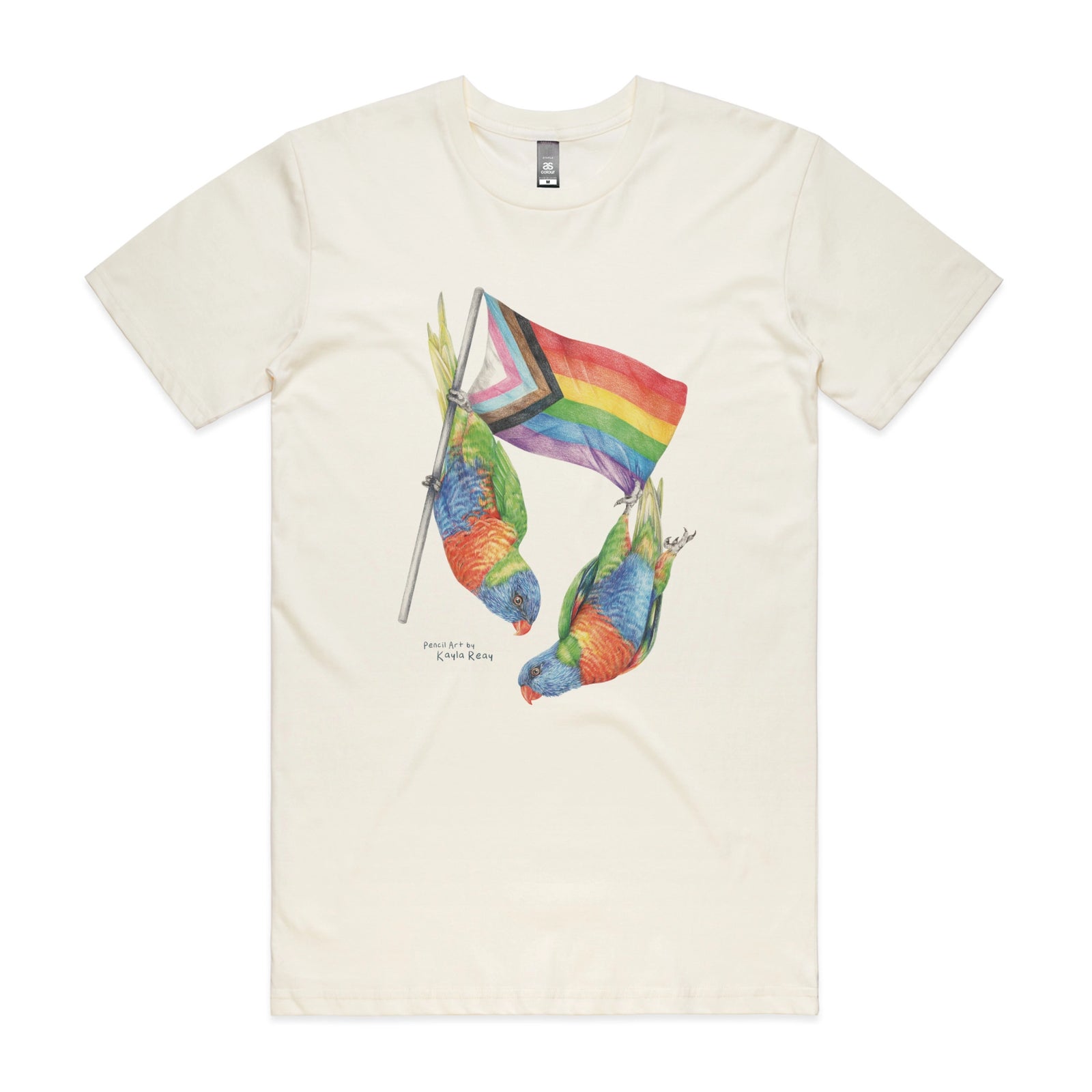 Pride Flag & Lorikeets Tee