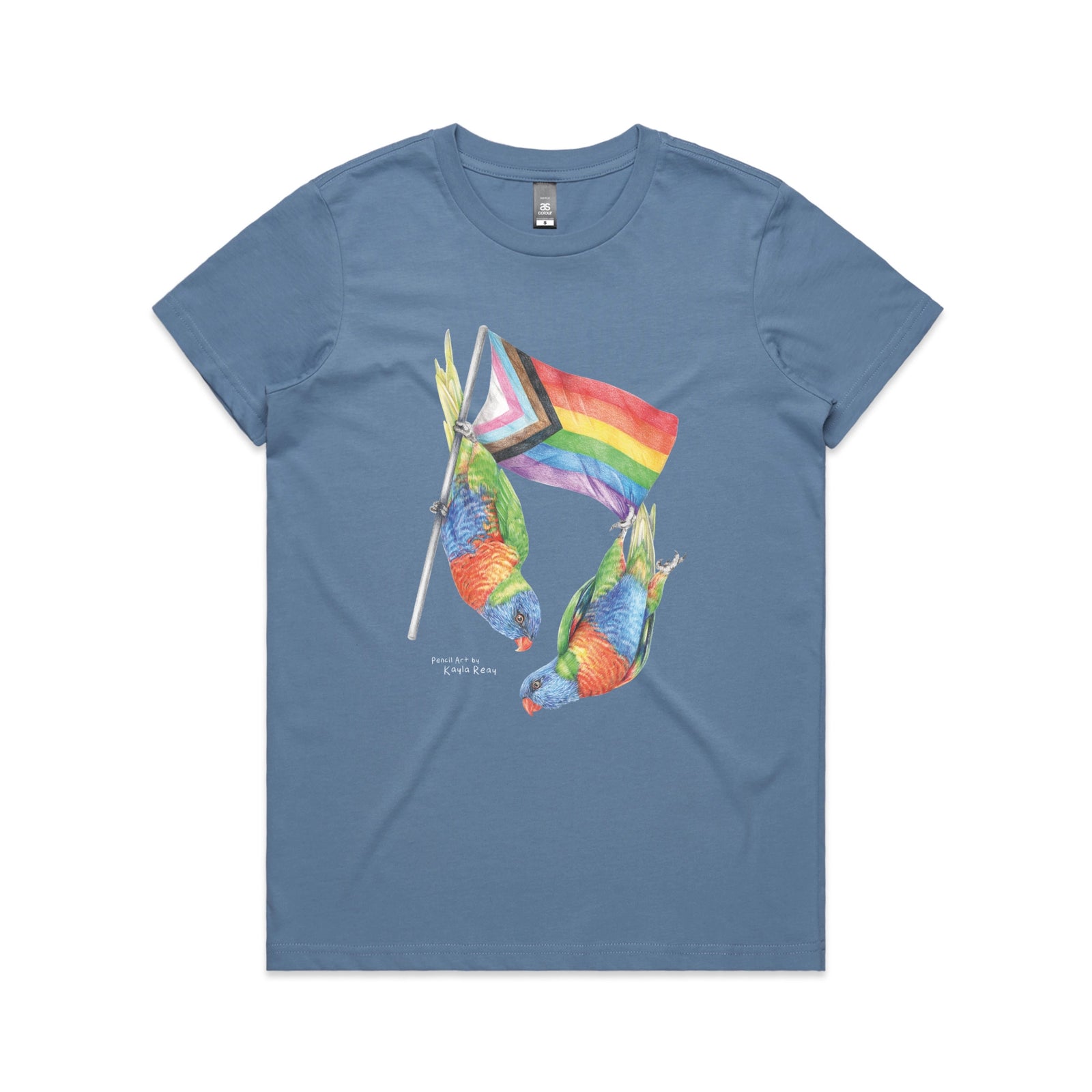 Pride Flag & Lorikeets Tee