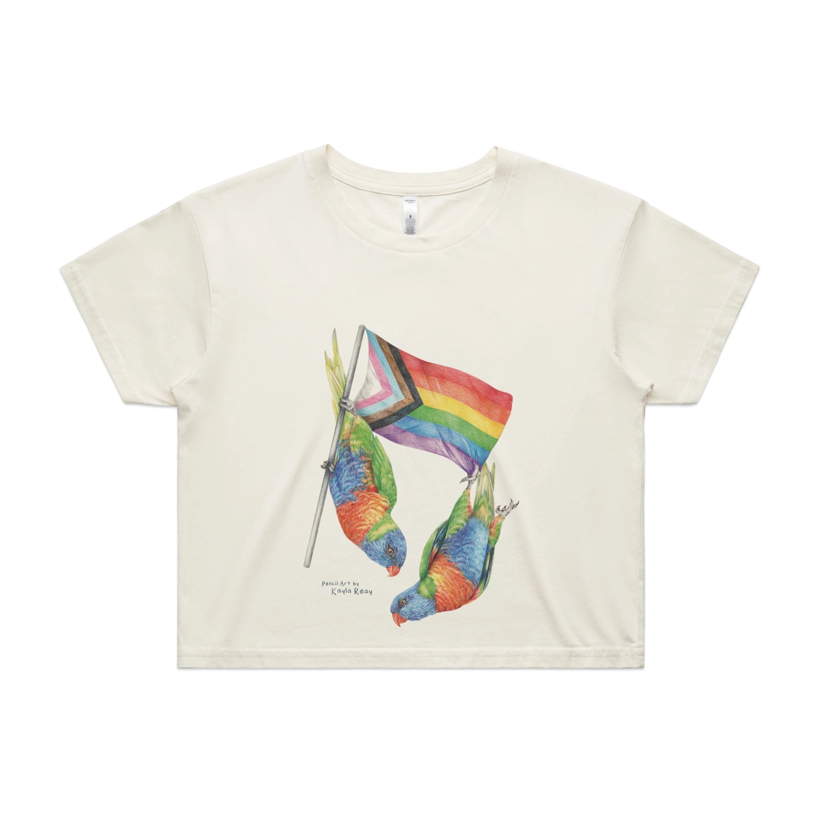 Pride Flag & Lorikeets Tee