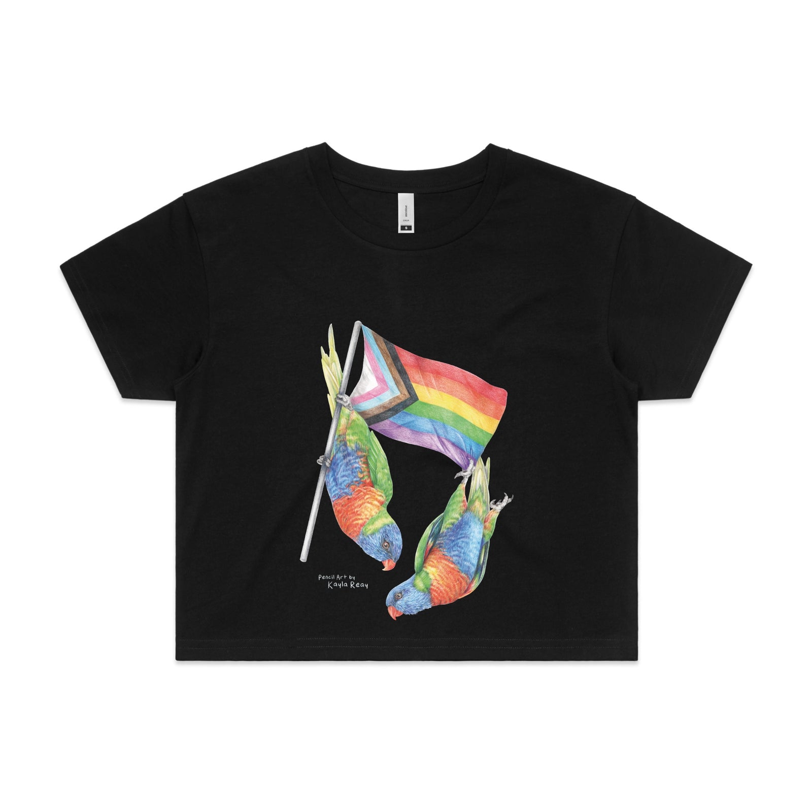 Pride Flag & Lorikeets Tee