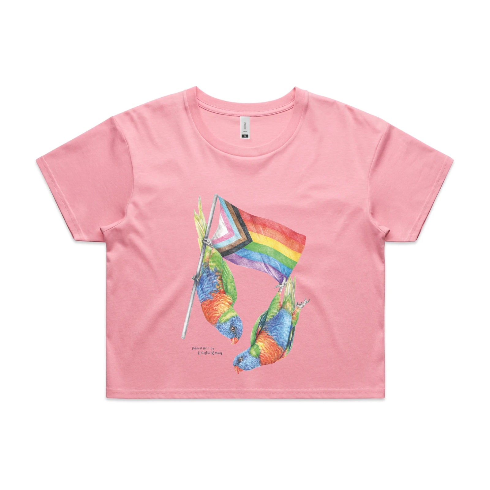 Pride Flag & Lorikeets Tee