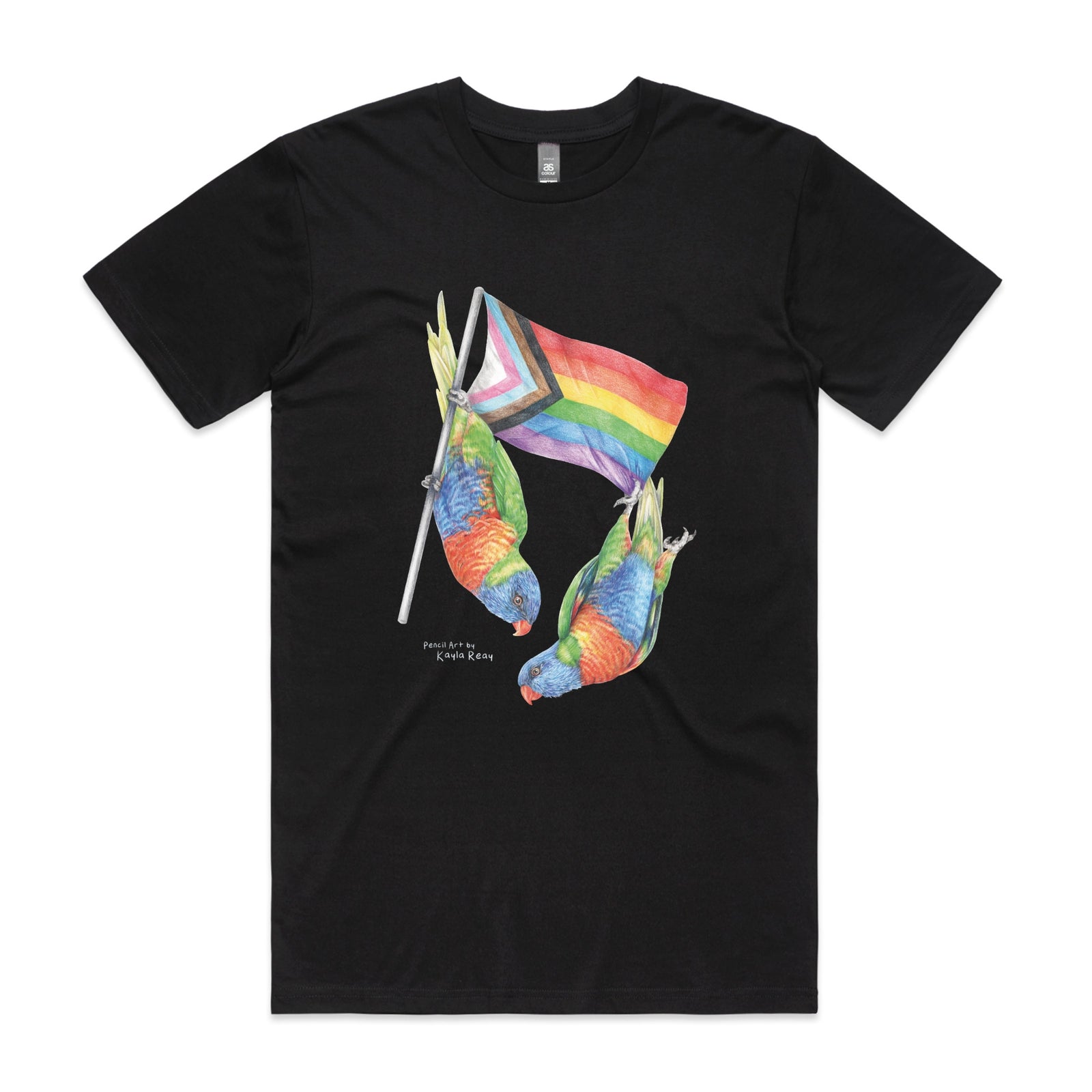 Pride Flag & Lorikeets Tee