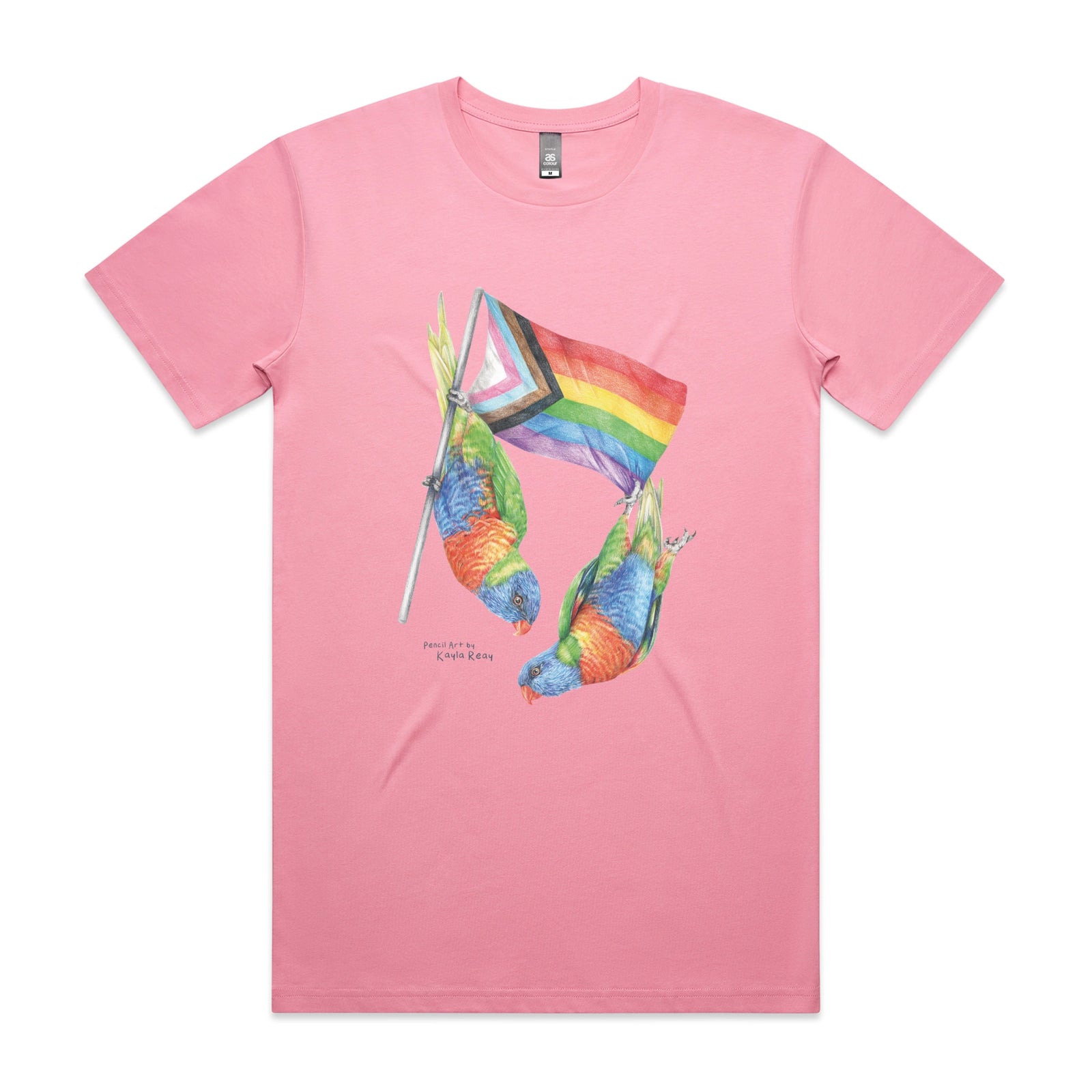 Pride Flag & Lorikeets Tee