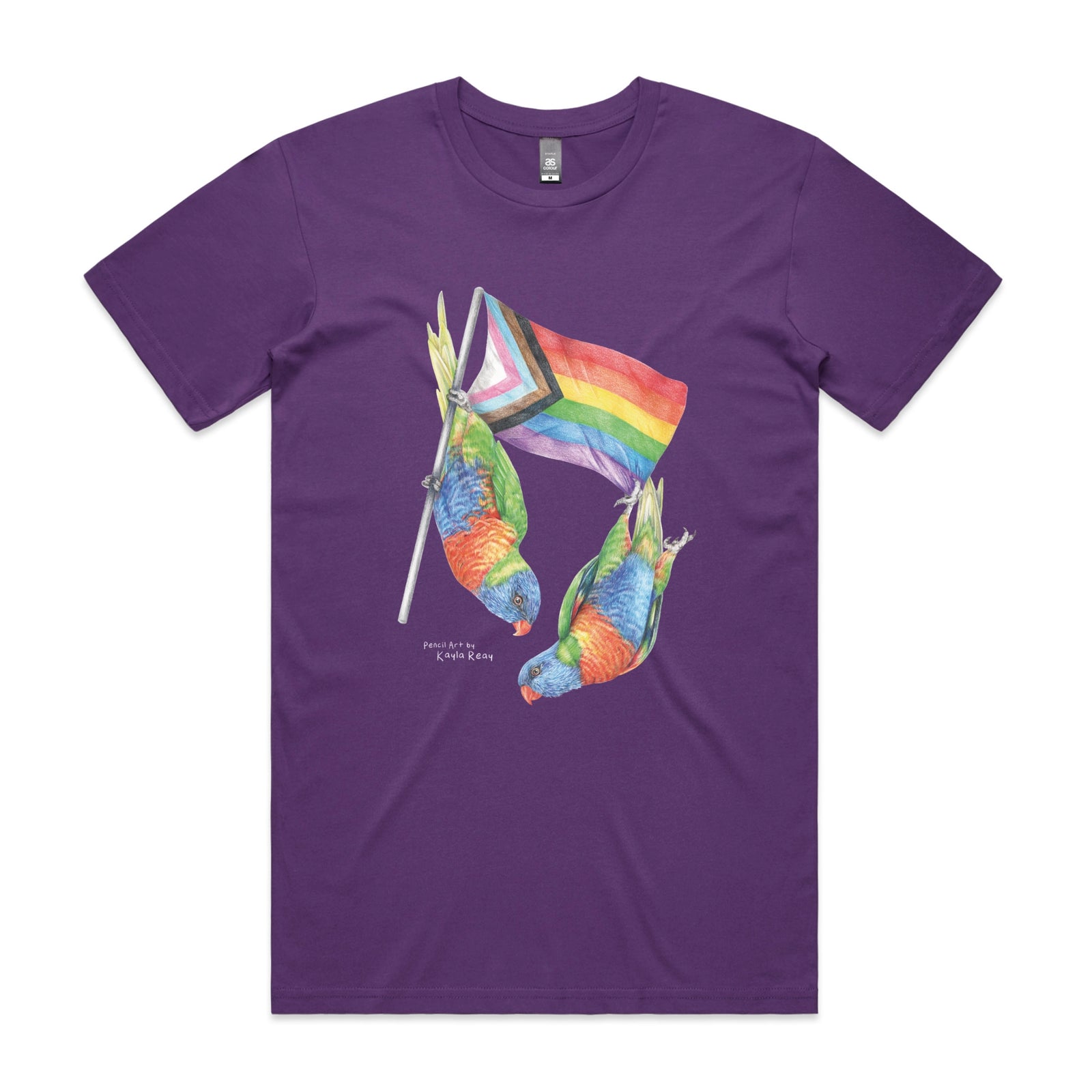 Pride Flag & Lorikeets Tee