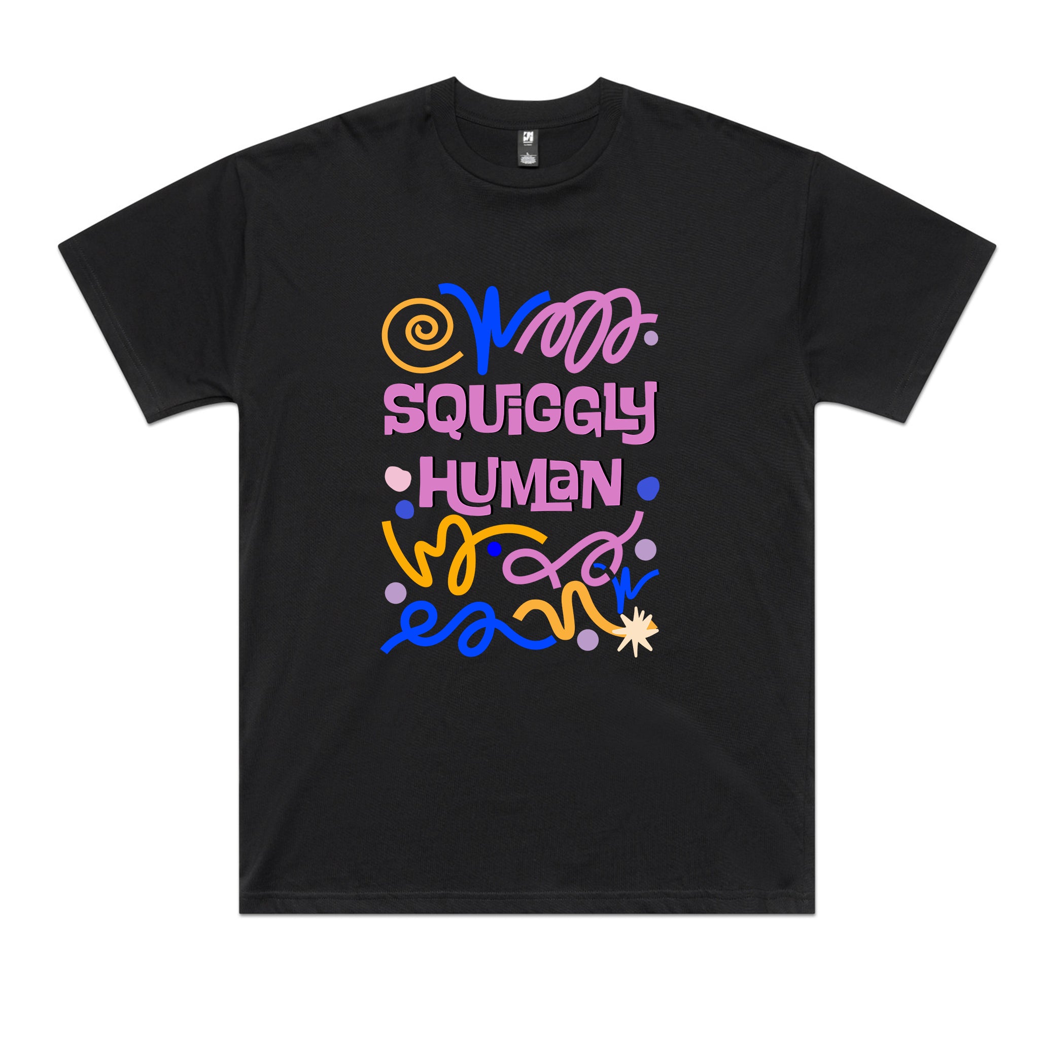 Squiggly Human Tee