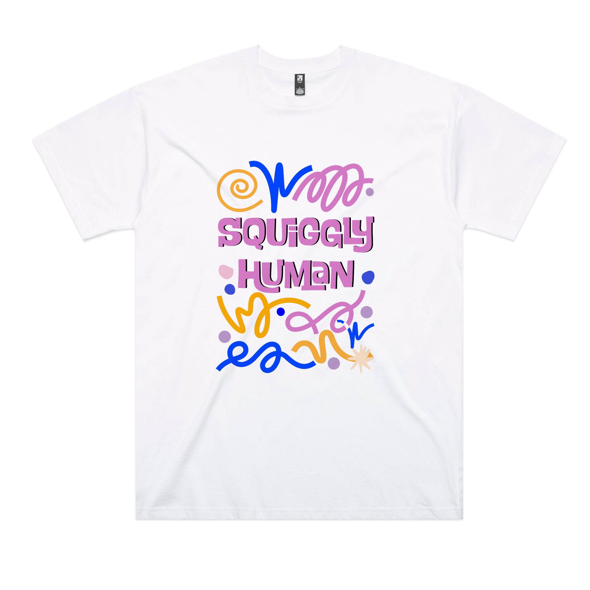 Squiggly Human Tee