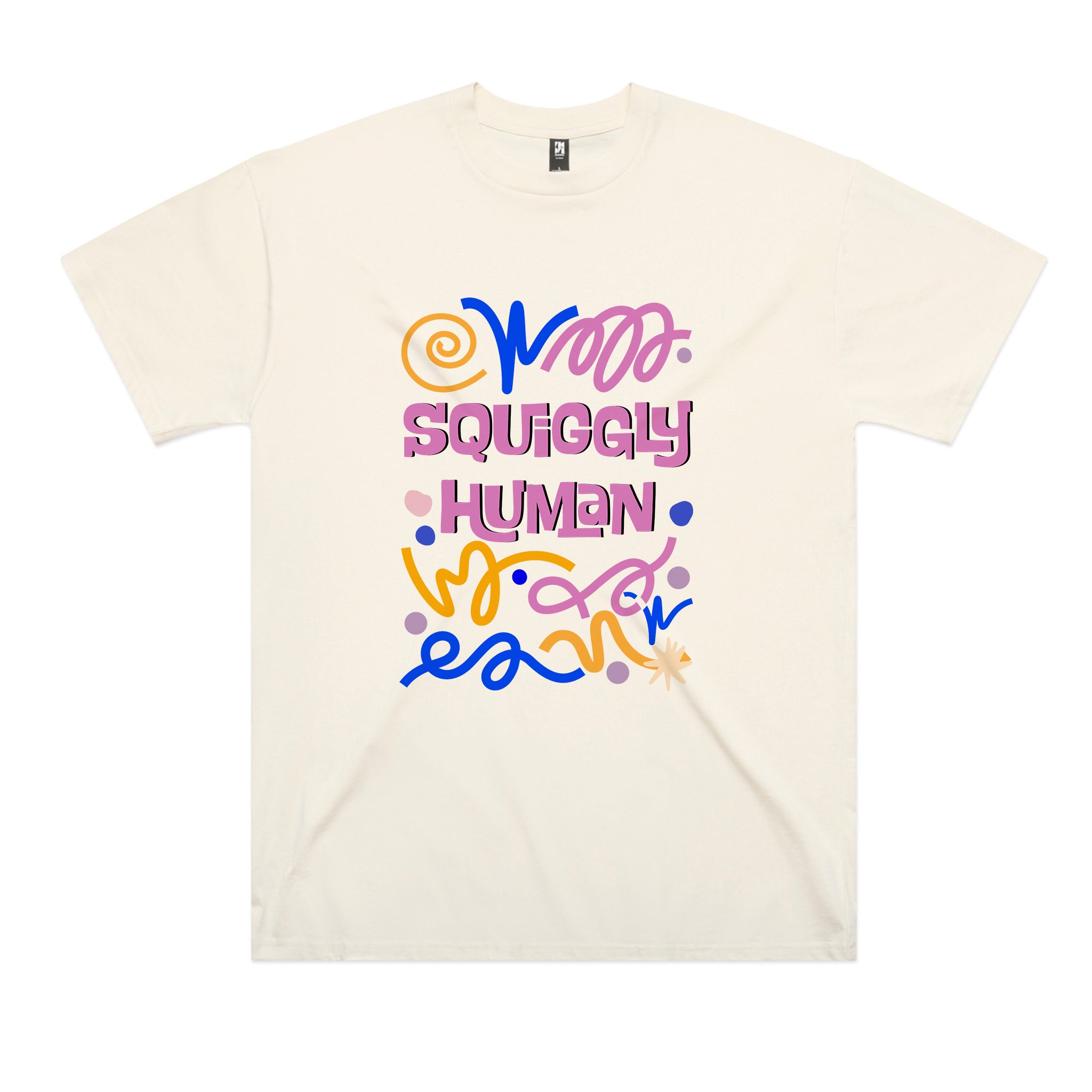 Squiggly Human Tee
