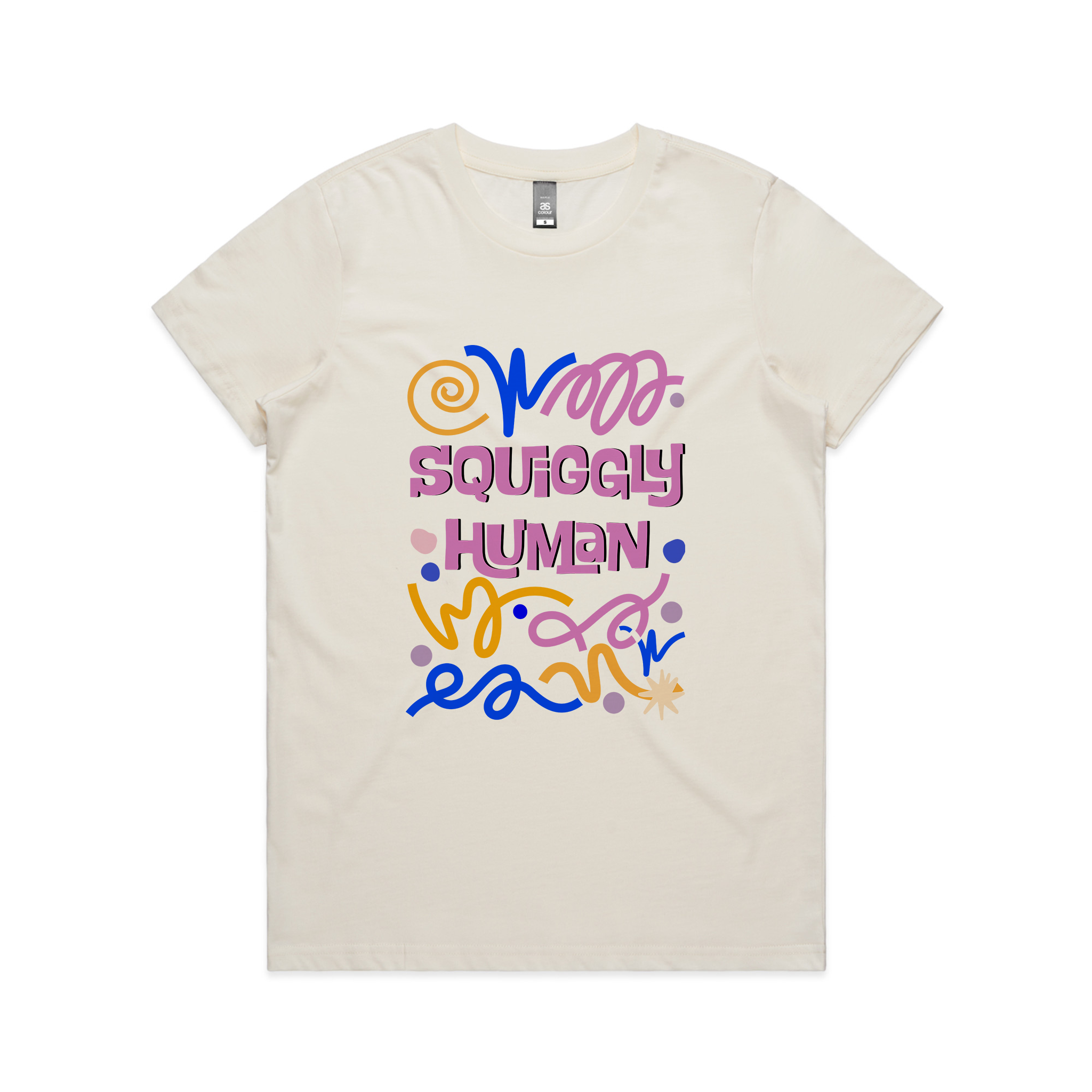 Squiggly Human Tee