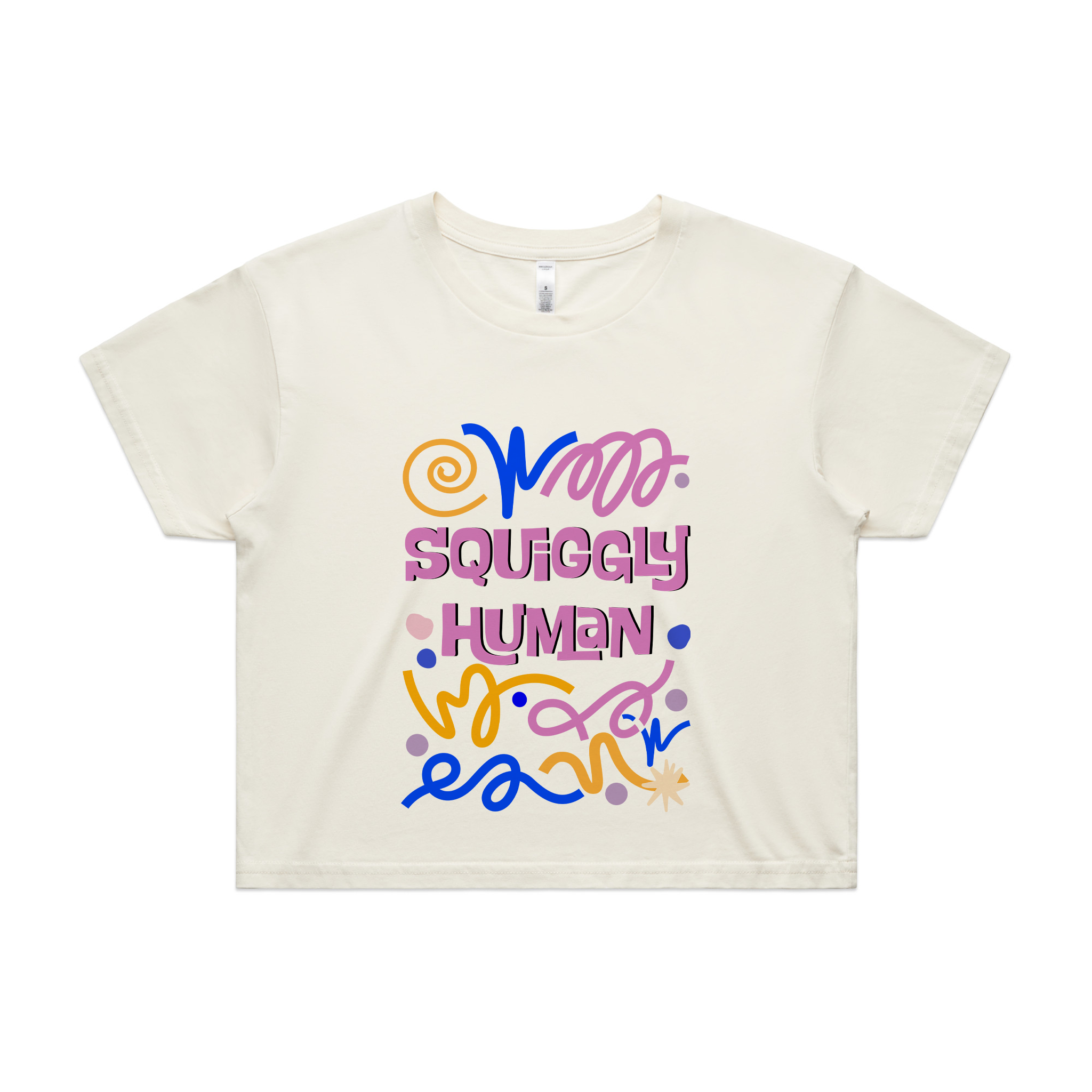 Squiggly Human Tee