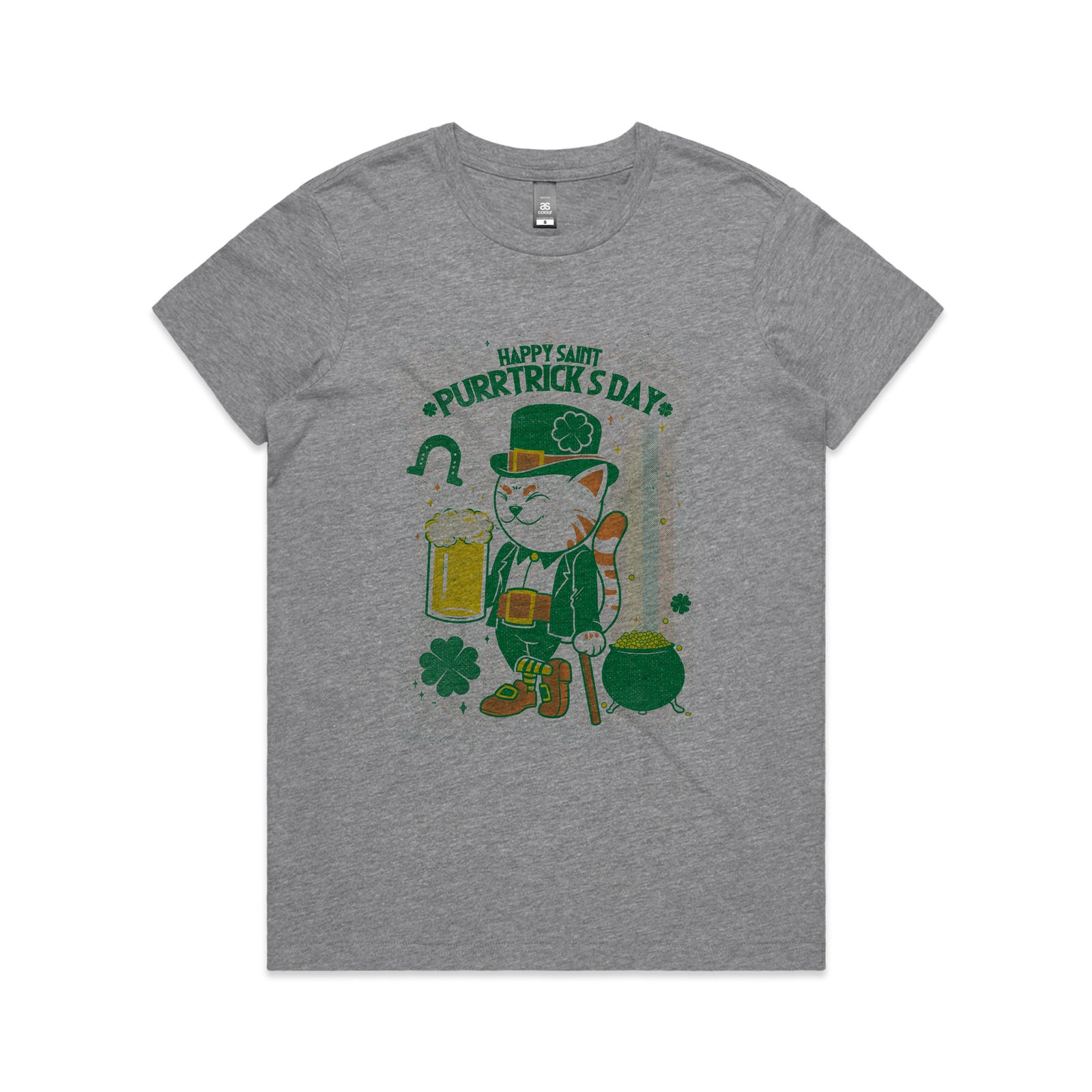 St Purrtrick's Day Tee