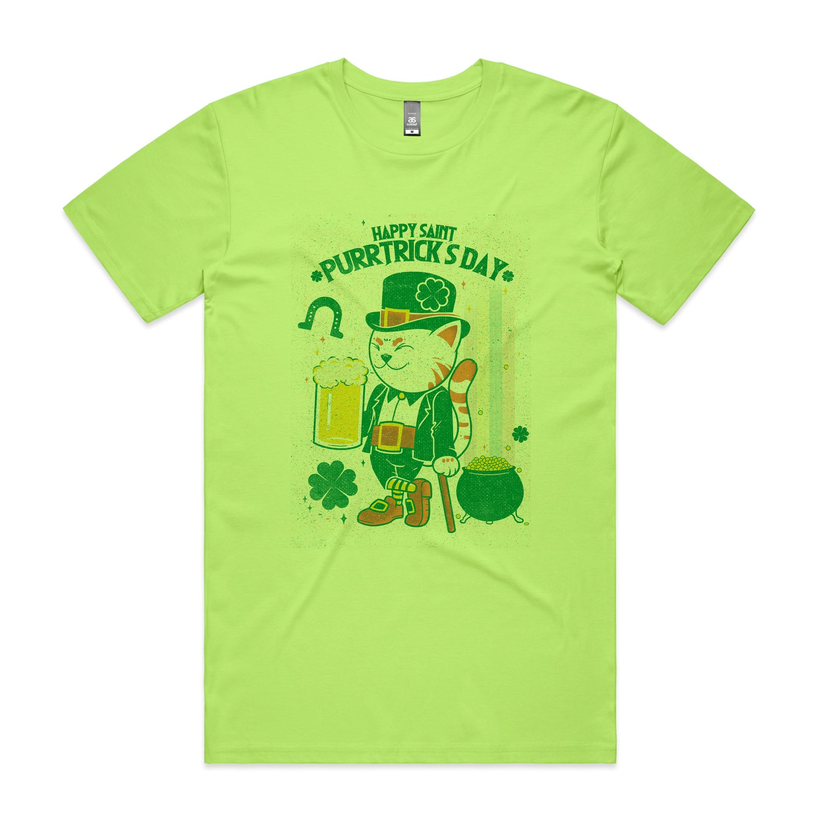 St Purrtrick's Day Tee
