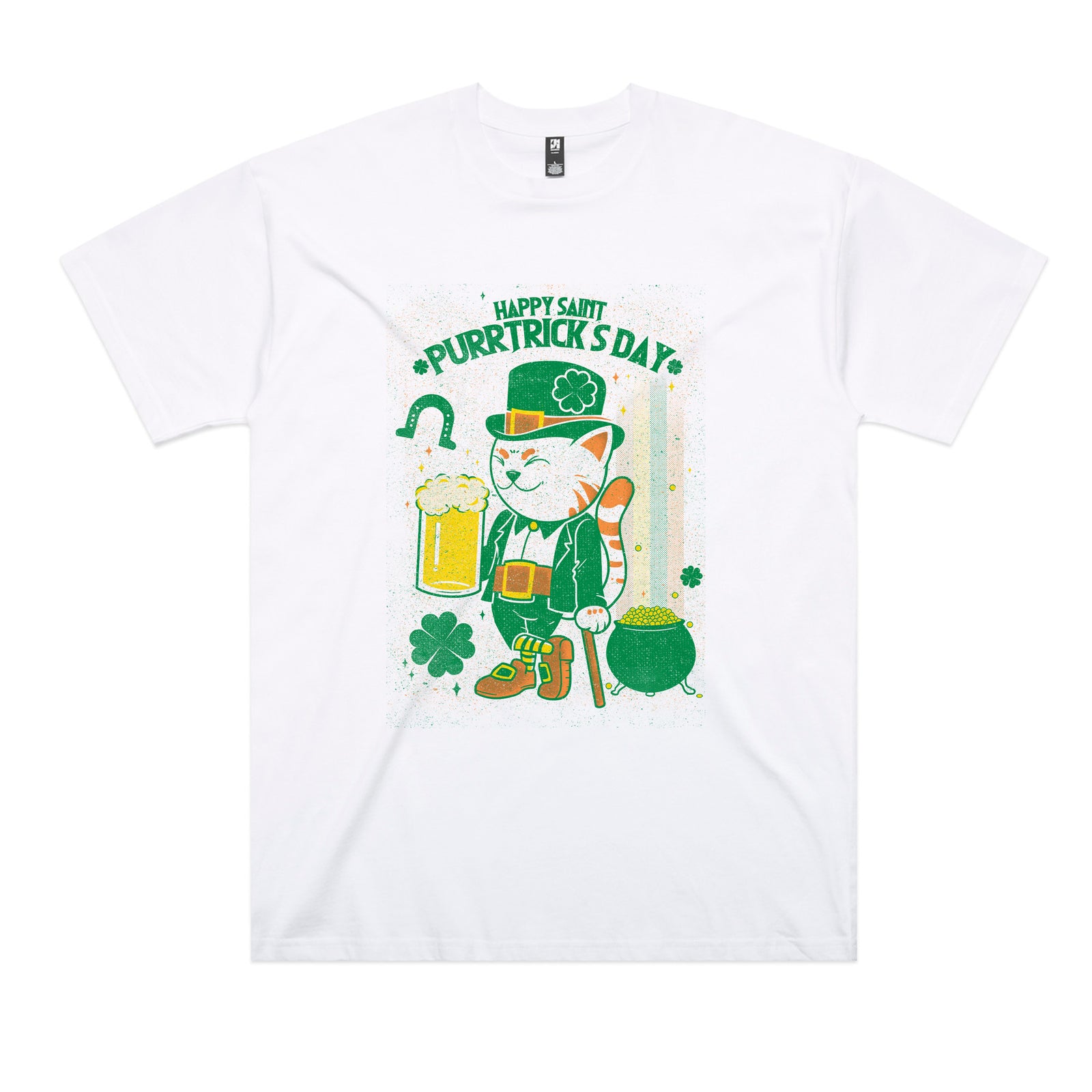 St Purrtrick's Day Tee