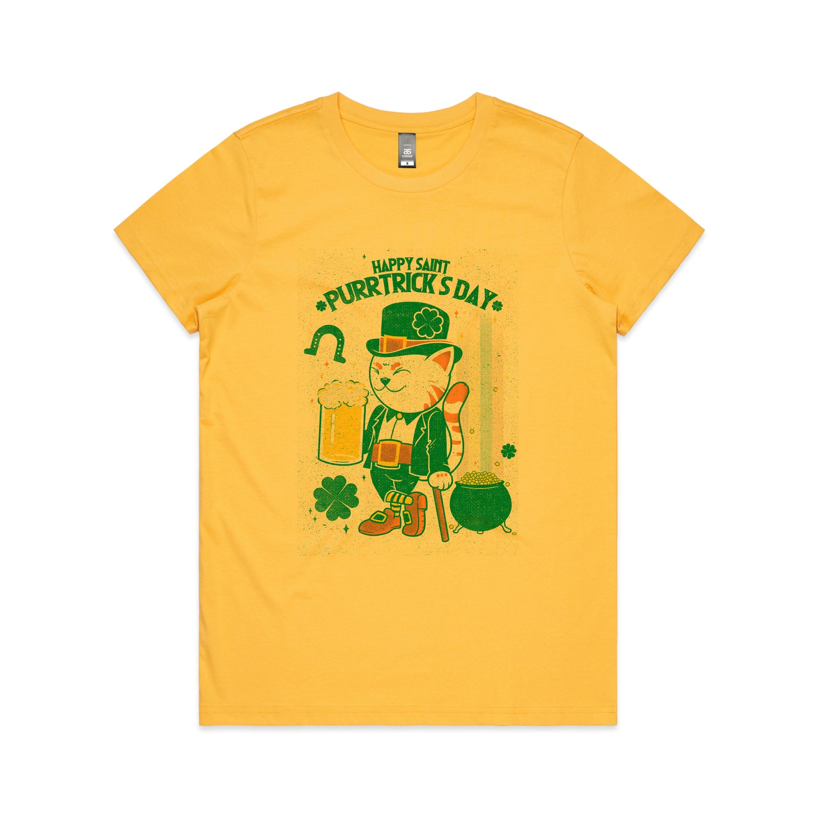 St Purrtrick's Day Tee